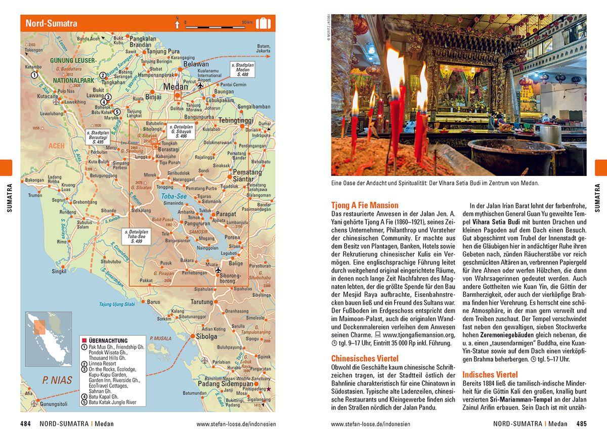 Beispielinhalt (Bild) Stefan Loose Reiseführer Indonesien