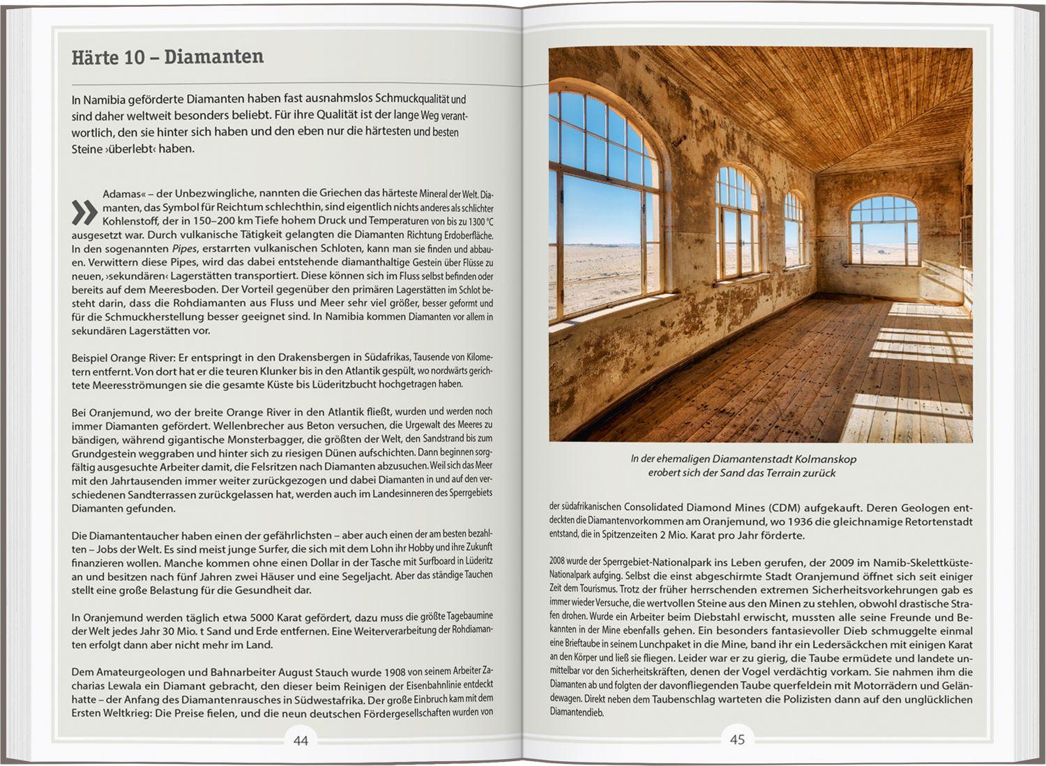 Beispielinhalt (Bild) DUMONT Reise-Handbuch Reiseführer Namibia