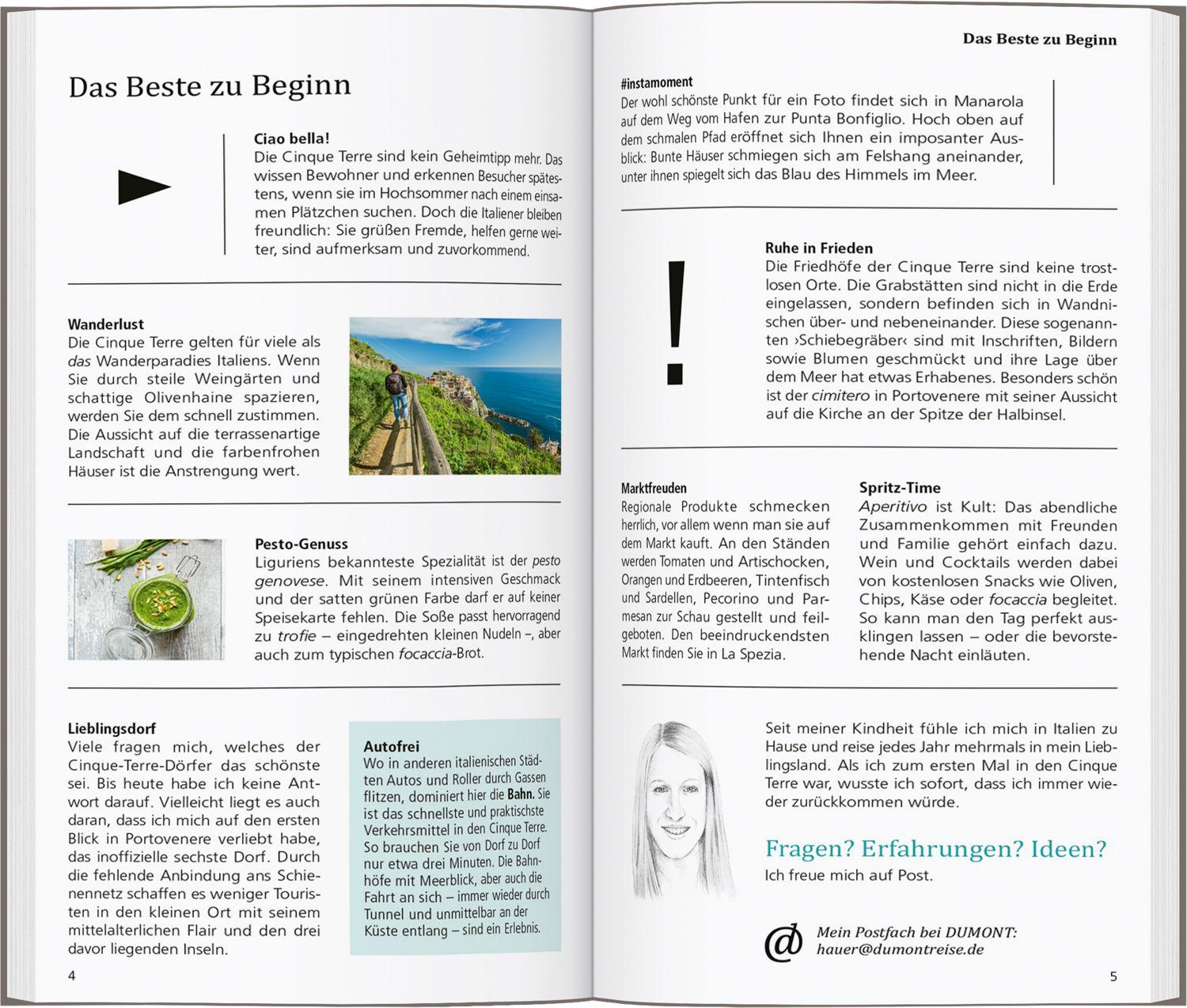 Beispielinhalt (Bild) DUMONT direkt Reiseführer Cinque Terre