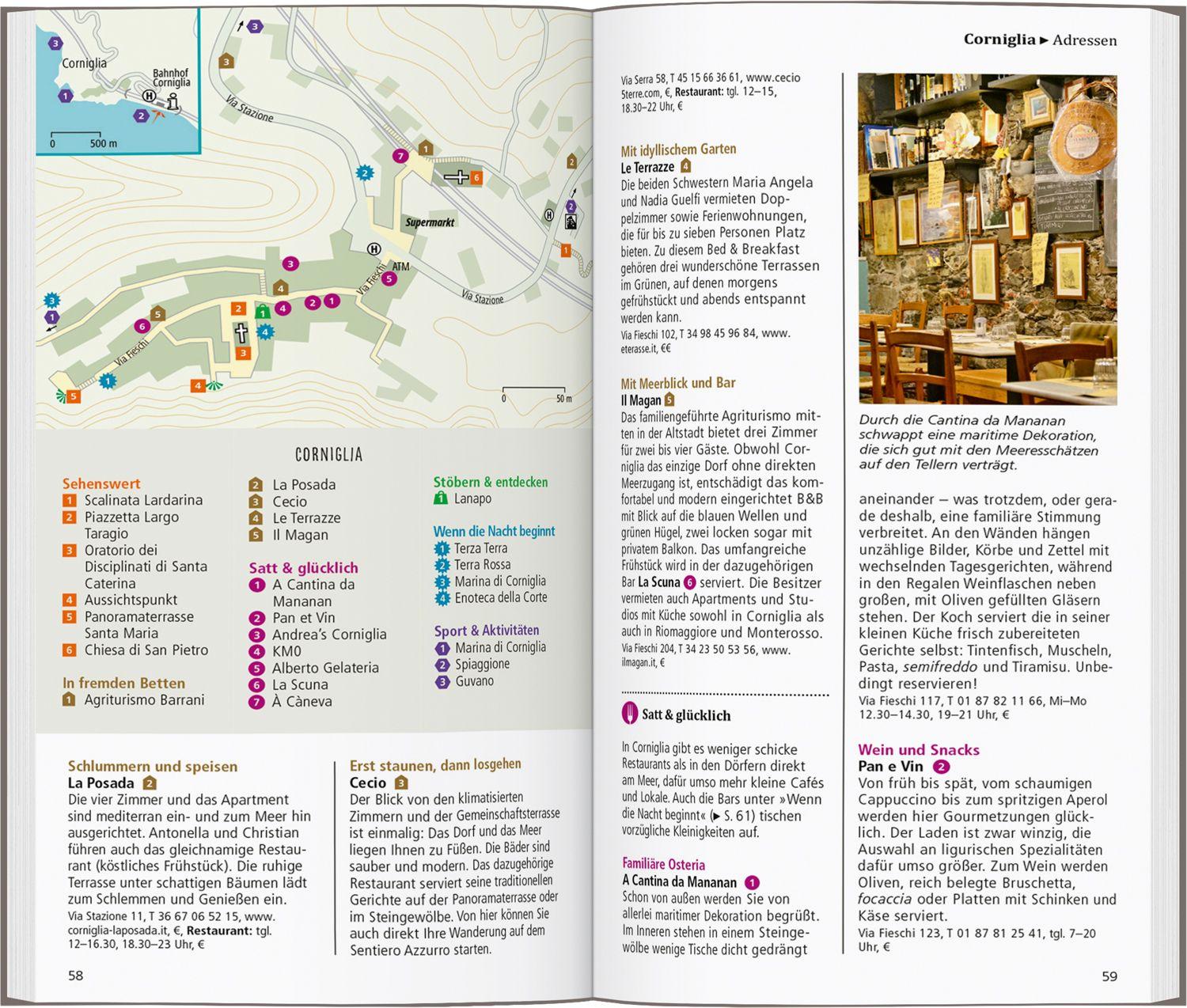 Beispielinhalt (Bild) DUMONT direkt Reiseführer Cinque Terre