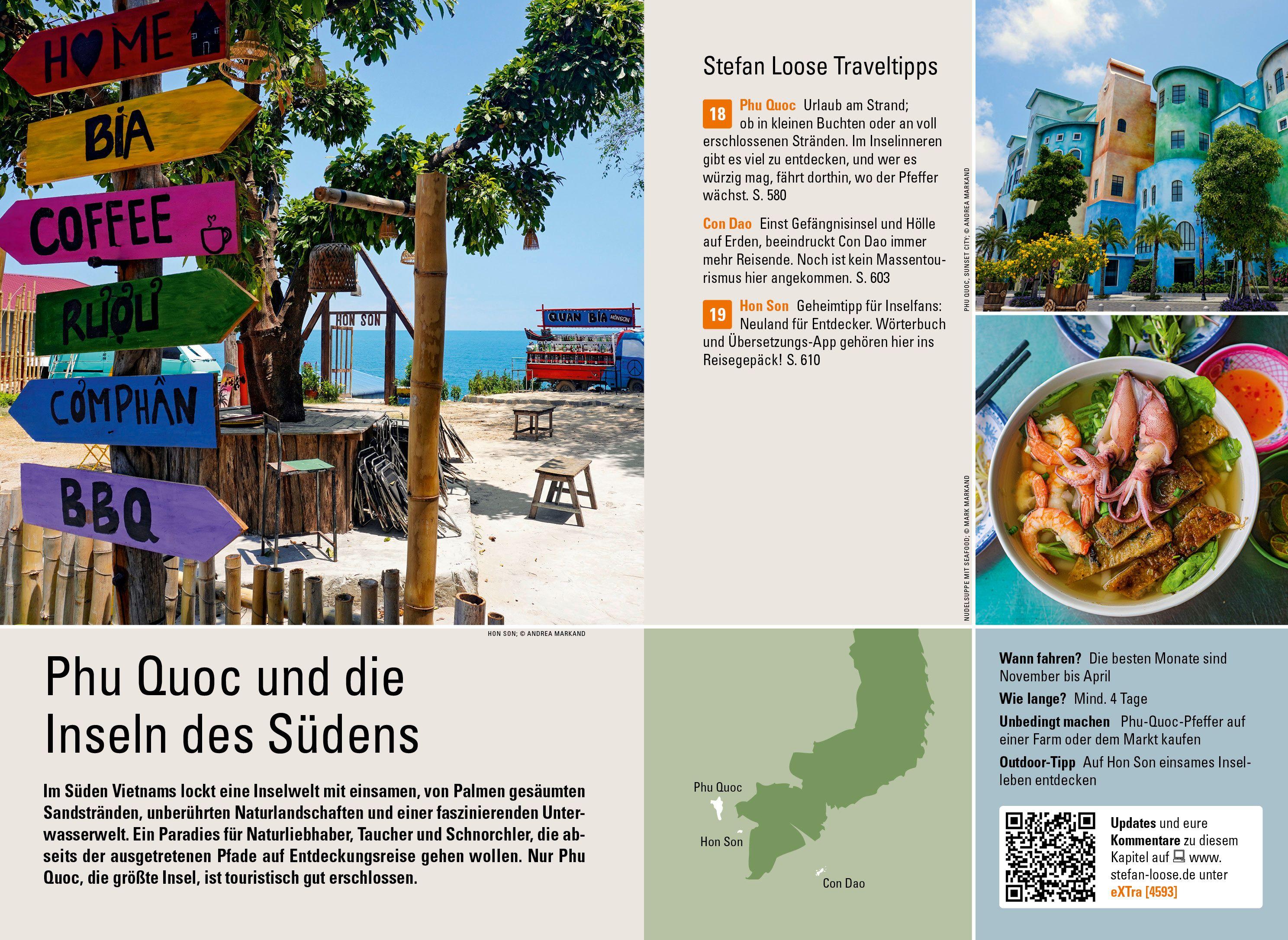 Beispielinhalt (Bild) Stefan Loose Reiseführer Vietnam