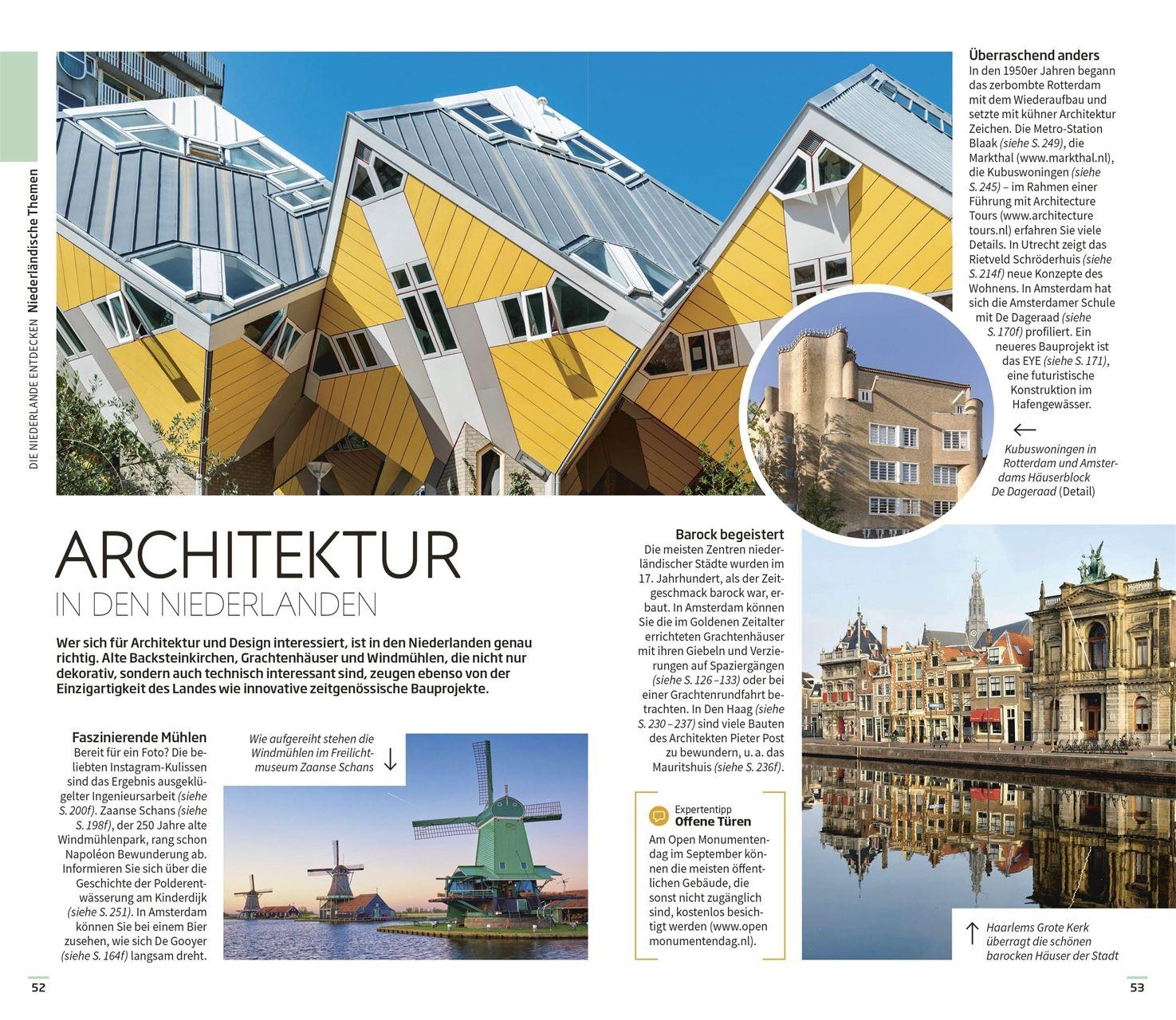 Beispielinhalt (Bild) Vis-à-Vis Reiseführer Niederlande