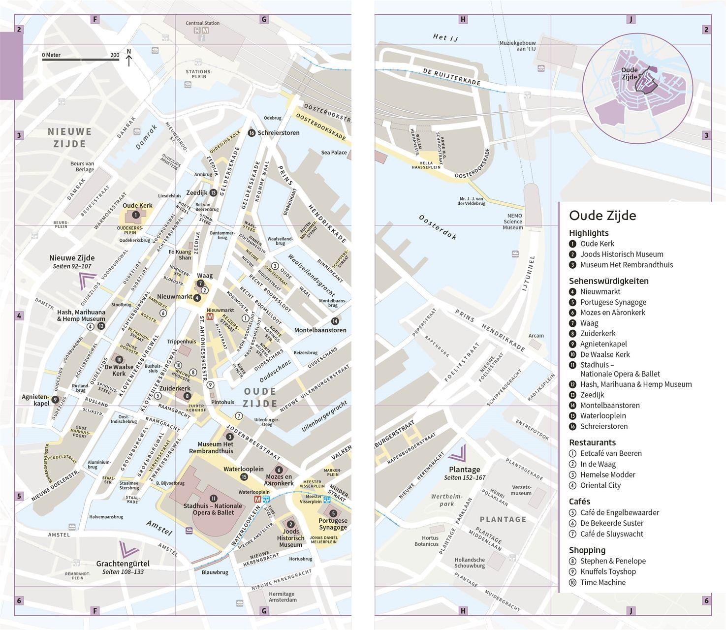 Beispielinhalt (Bild) Vis-à-Vis Reiseführer Niederlande