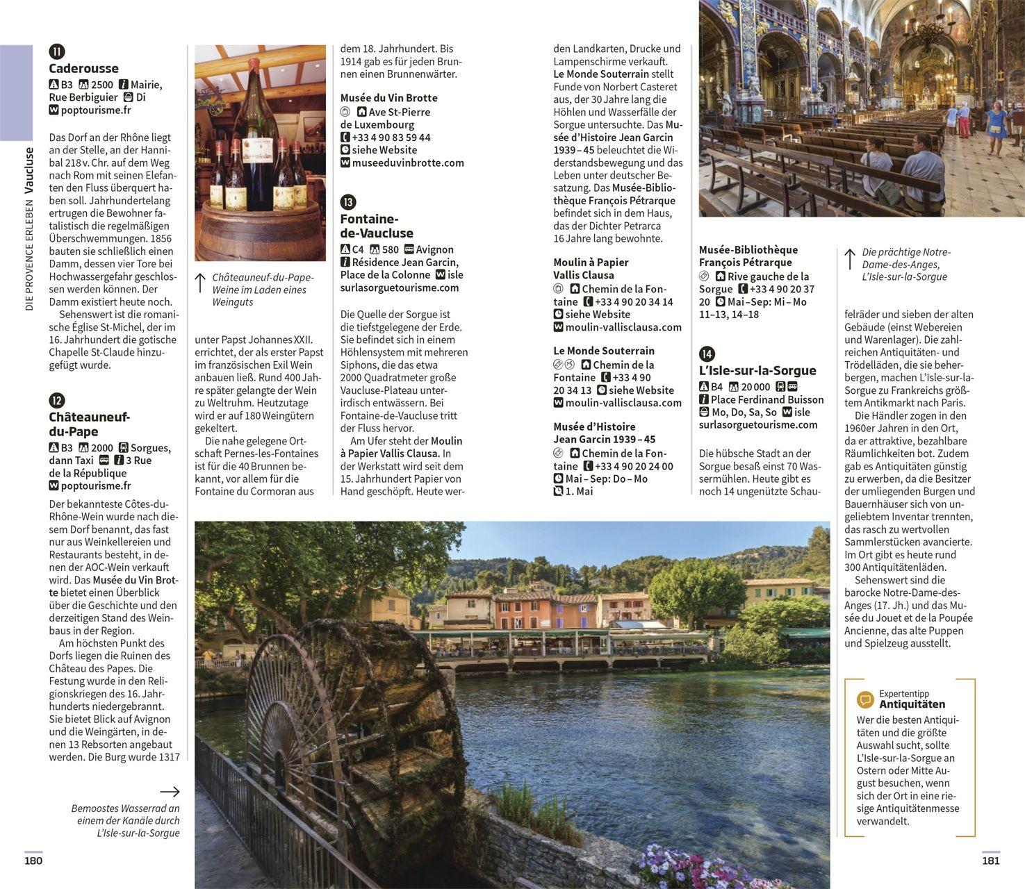 Beispielinhalt (Bild) Vis-à-Vis Reiseführer Provence & Côte d'Azur