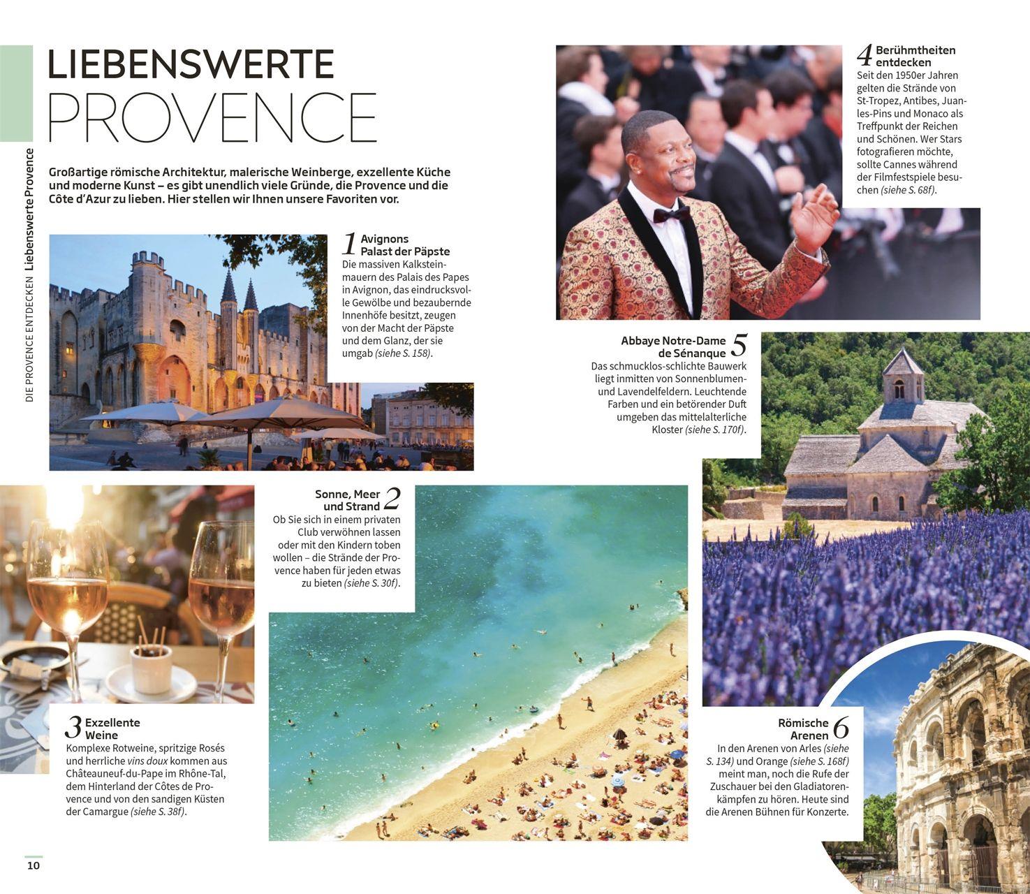 Beispielinhalt (Bild) Vis-à-Vis Reiseführer Provence & Côte d'Azur