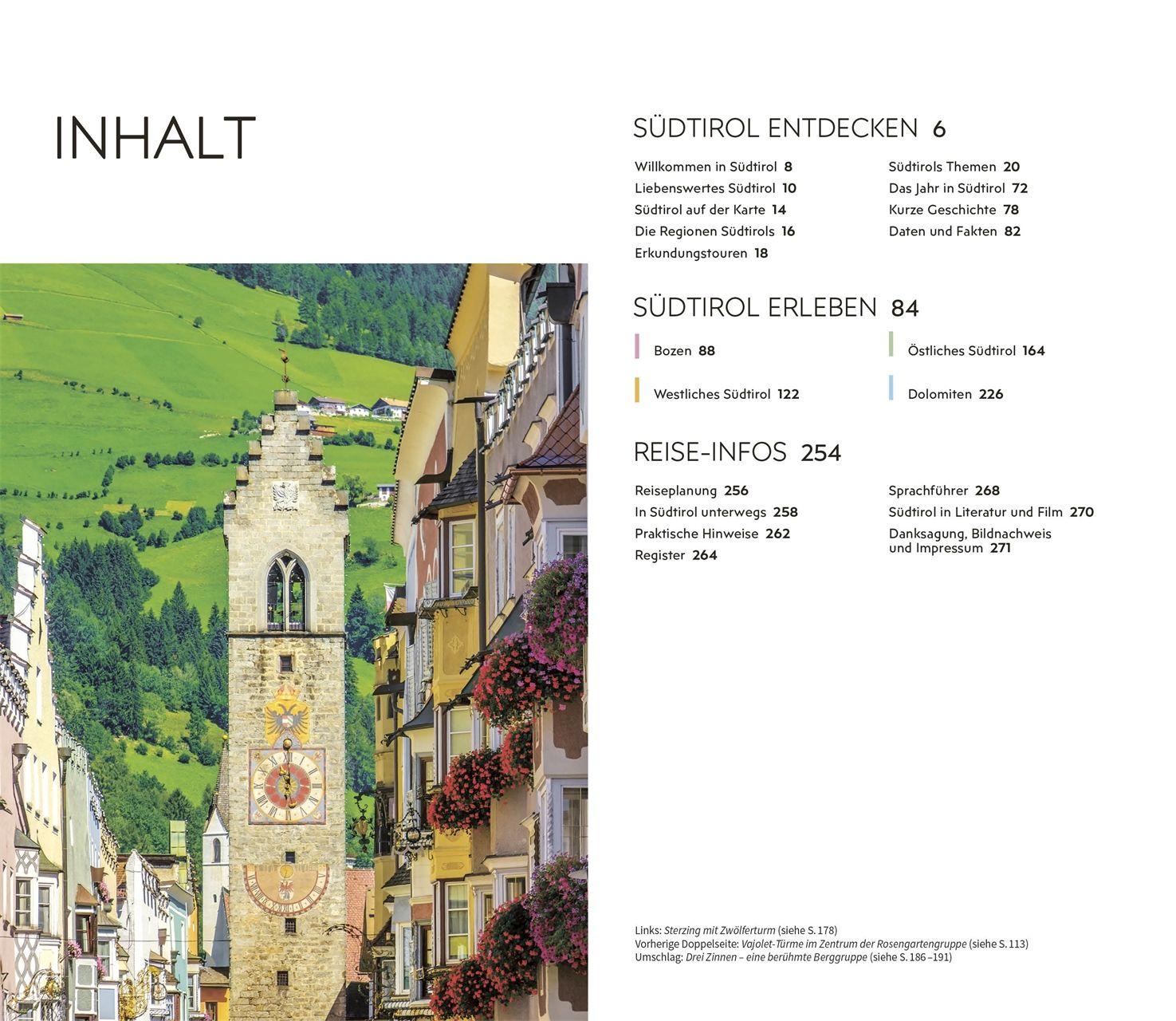 Beispielinhalt (Bild) Vis-à-Vis Reiseführer Südtirol