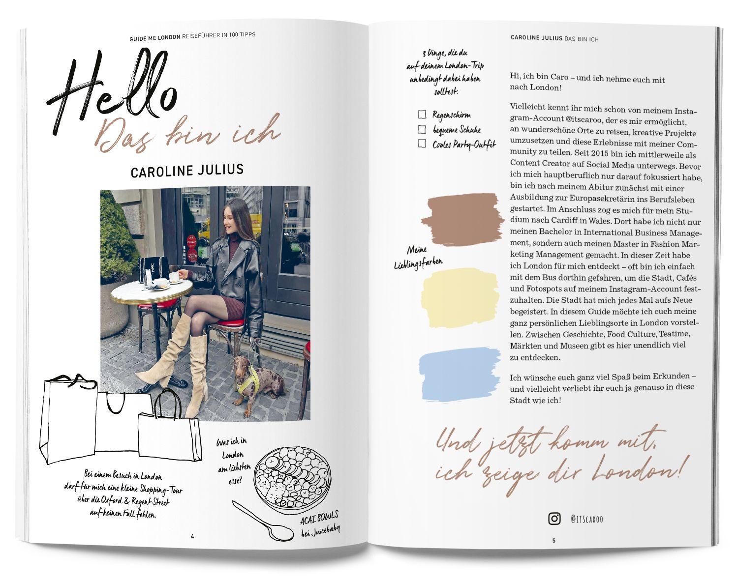 Beispielinhalt (Bild) GuideMe Reiseführer London