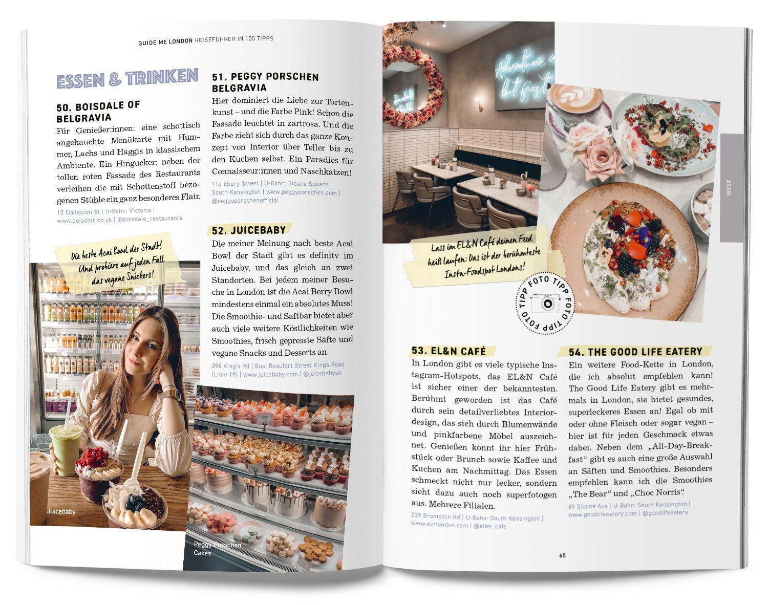 Beispielinhalt (Bild) GuideMe Reiseführer London