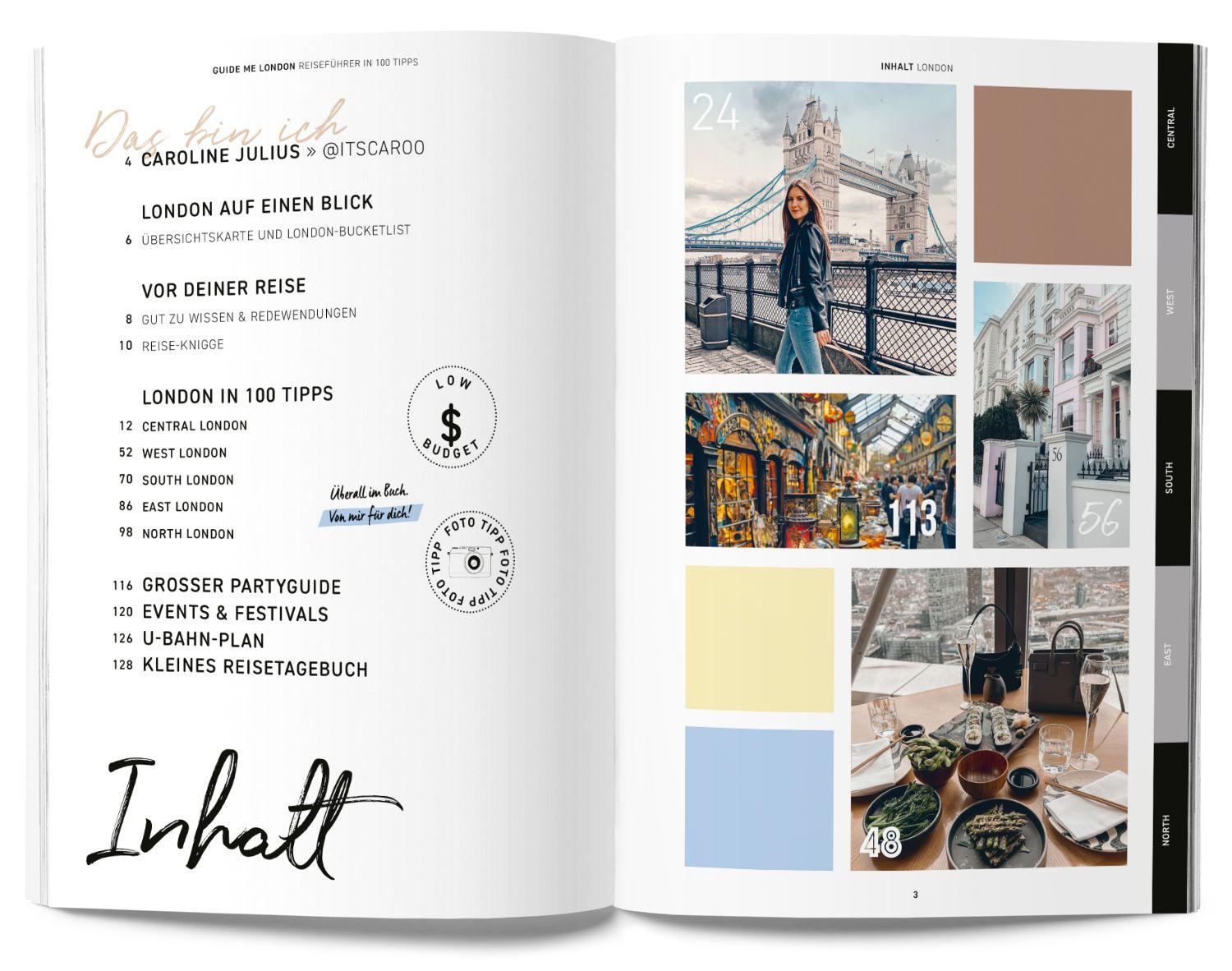 Beispielinhalt (Bild) GuideMe Reiseführer London