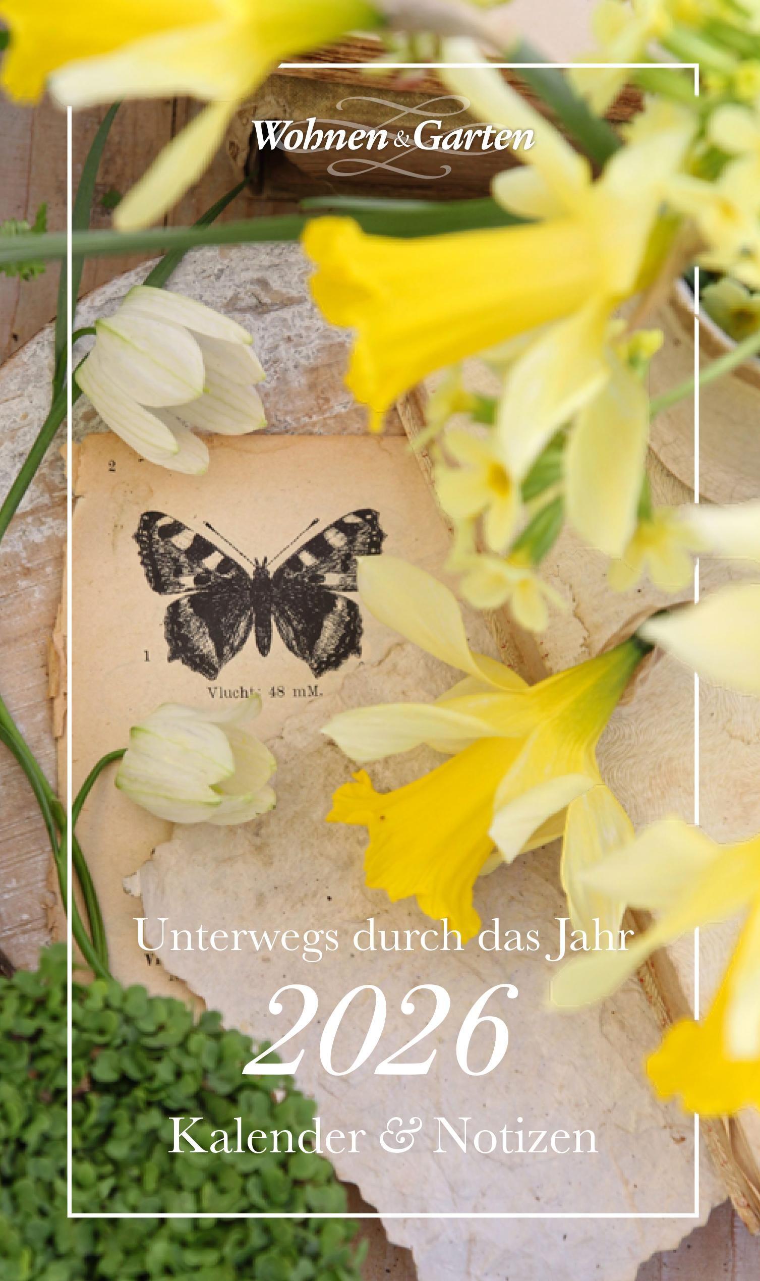 Vorderes Coverbild Wohnen & Garten Kalender 2026