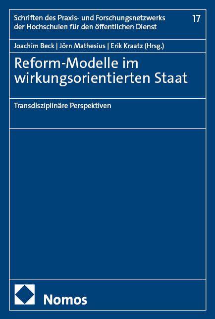 Vorderes Coverbild Reform-Modelle im wirkungsorientierten Staat