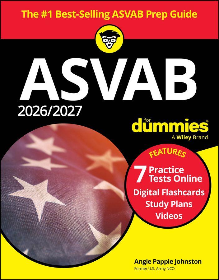 Vorderes Coverbild 2026/2027 ASVAB for Dummies