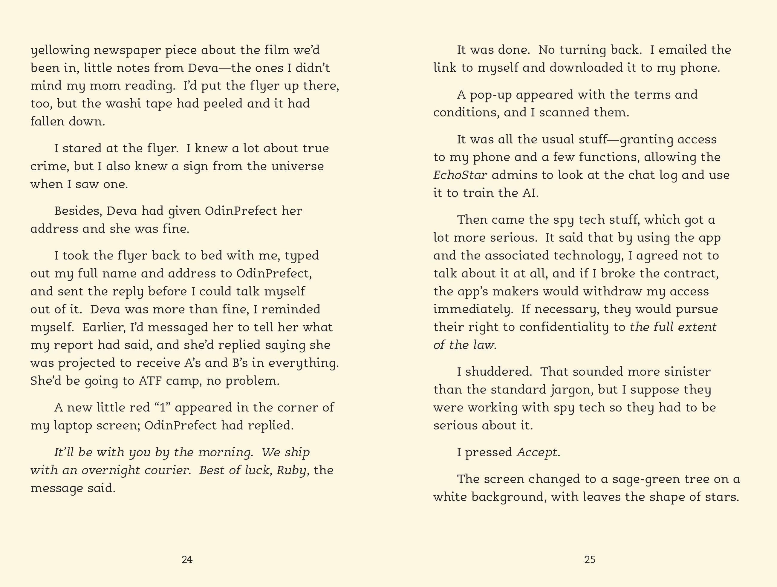 Beispielinhalt (Bild) Echostar Is Always Listening