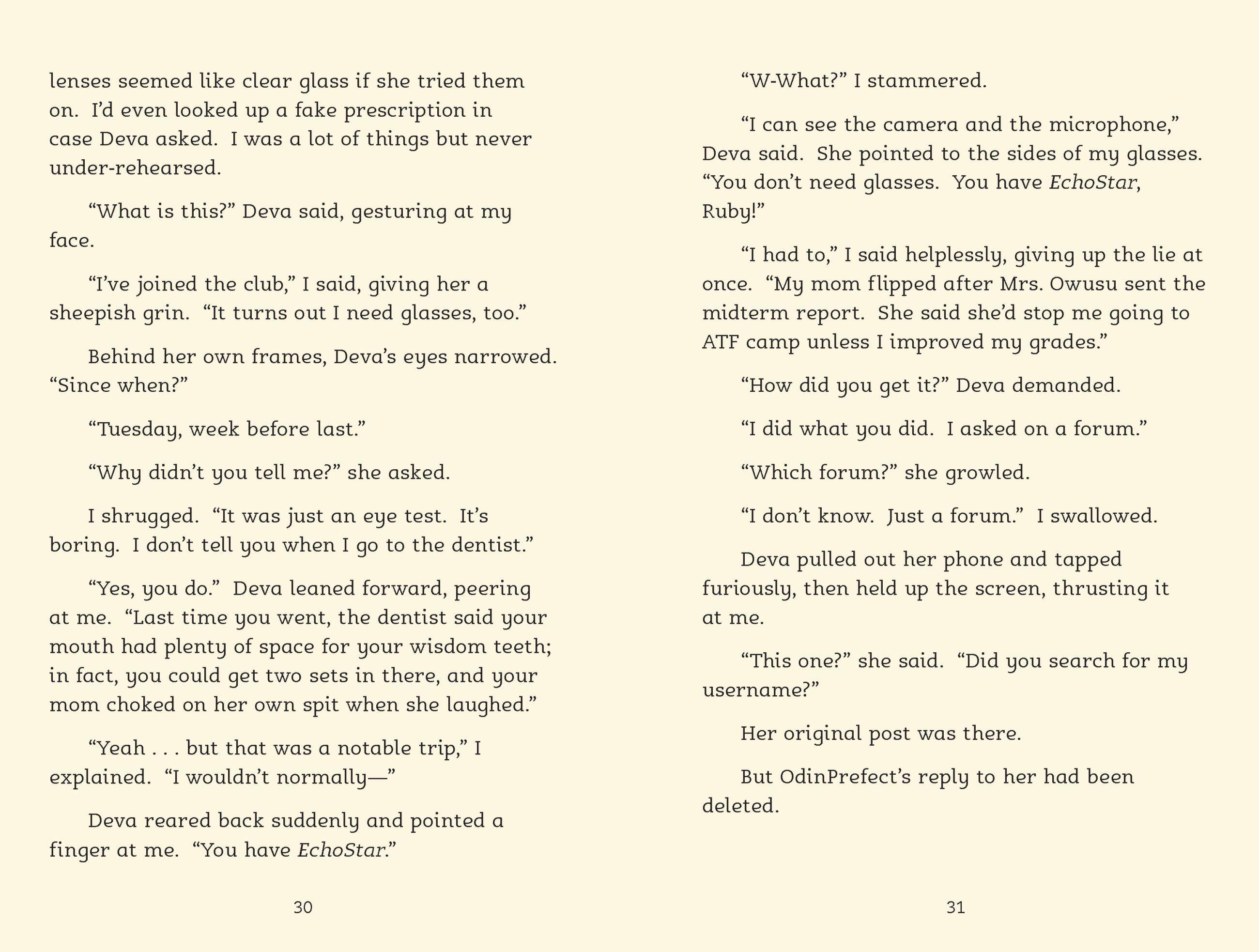 Beispielinhalt (Bild) Echostar Is Always Listening