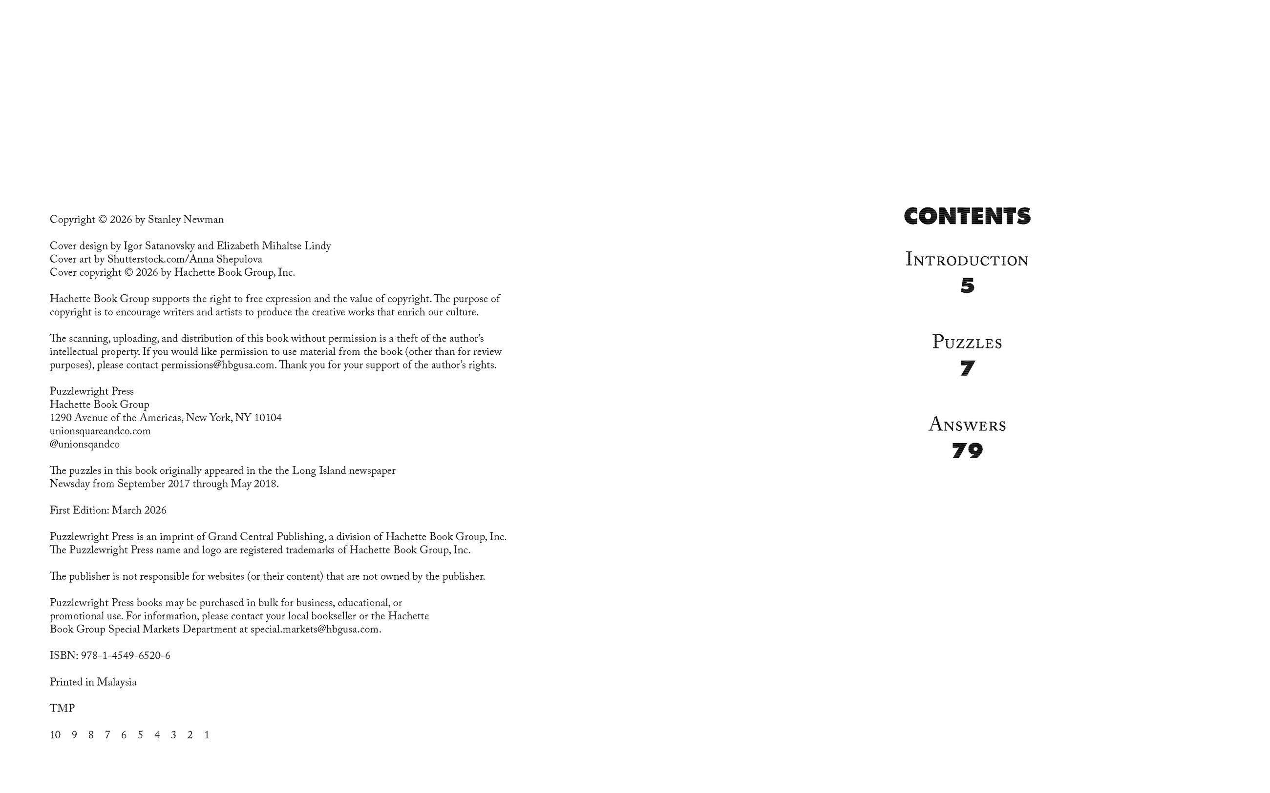 Beispielinhalt (Bild) Easy as Pie Crosswords: Truly Easy!