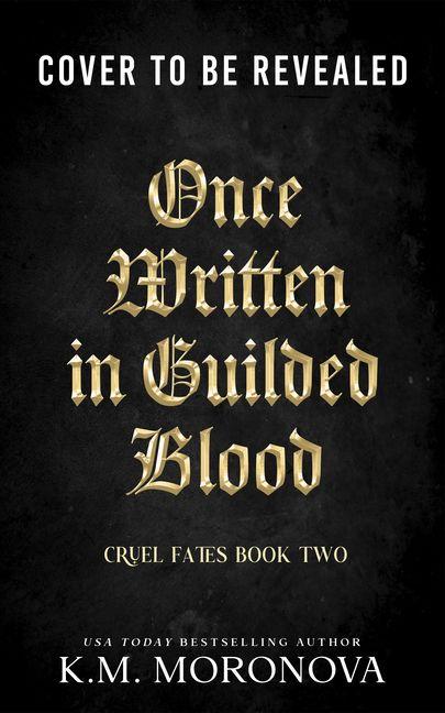 Vorderes Coverbild Once Written in Gilded Blood