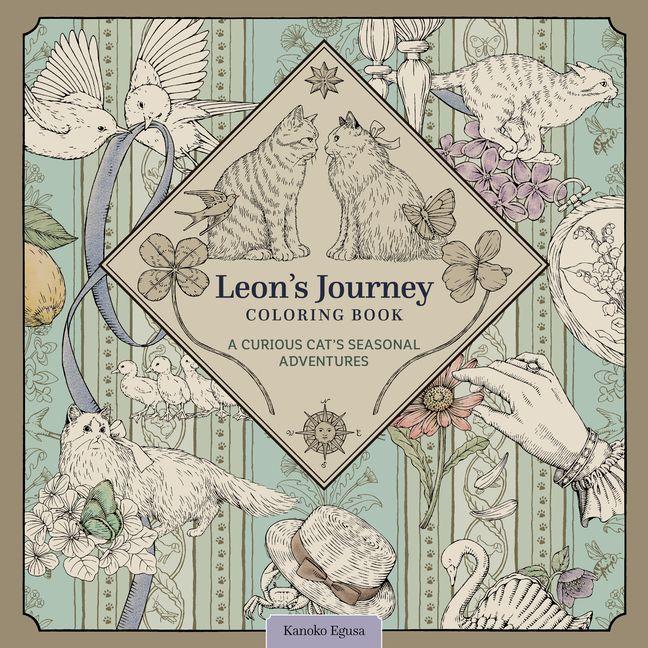 Vorderes Coverbild Leon's Journey Coloring Book