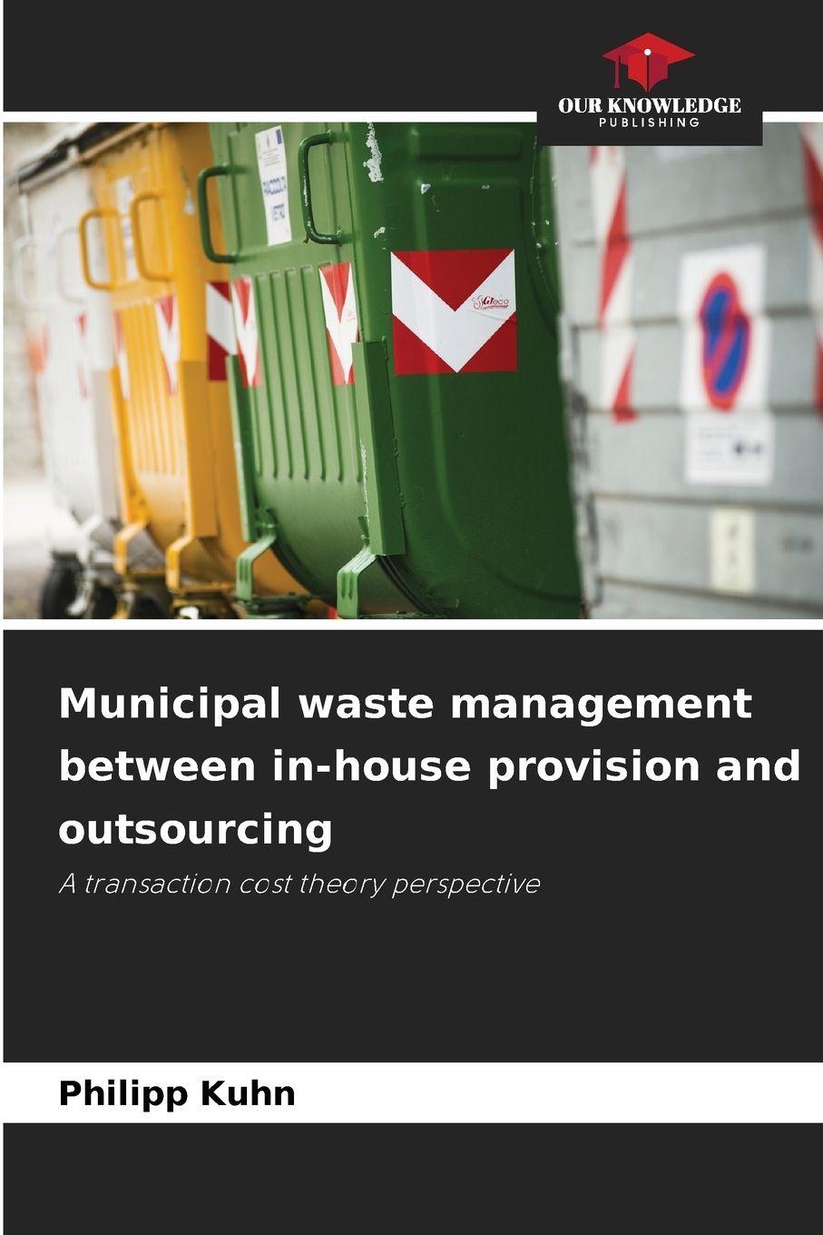 Vorderes Coverbild Municipal waste management between in-house provision and outsourcing