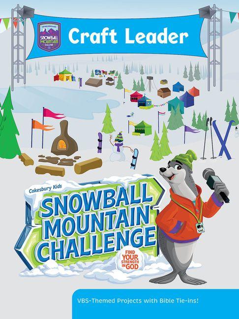 Vorderes Coverbild Vbs 2026 Snowball Mountain Challenge Craft Leader