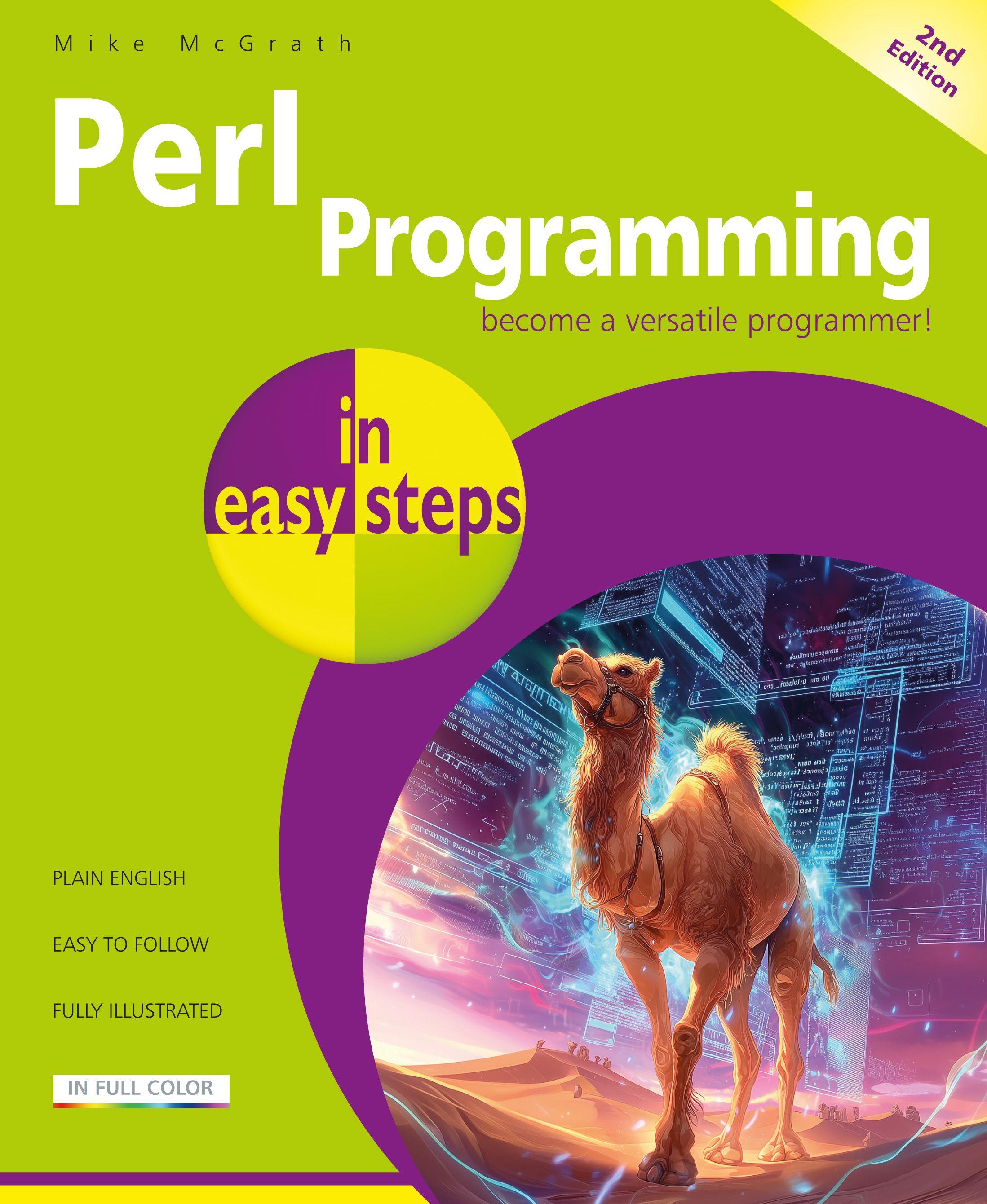 Vorderes Coverbild Perl Programming in Easy Steps