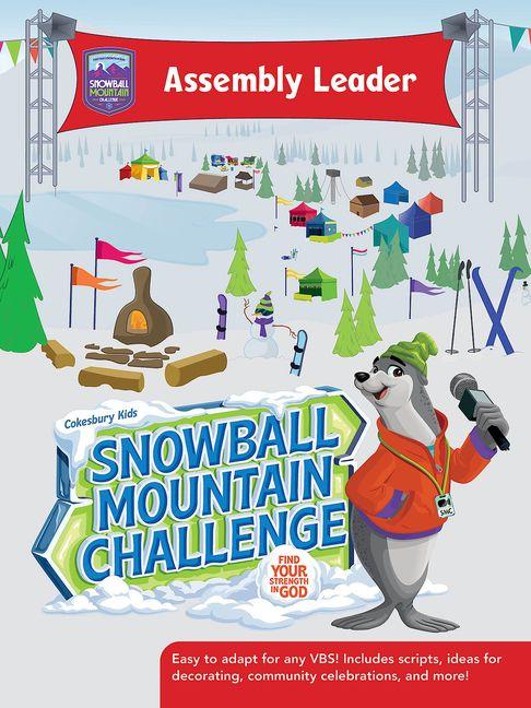 Vorderes Coverbild Vbs 2026 Snowball Mountain Challenge Assembly Leader