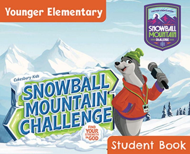 Vorderes Coverbild Vbs 2026 Snowball Mountain Challenge Younger Elementary Student Book (Grades 1-2) (Pkg of 6)