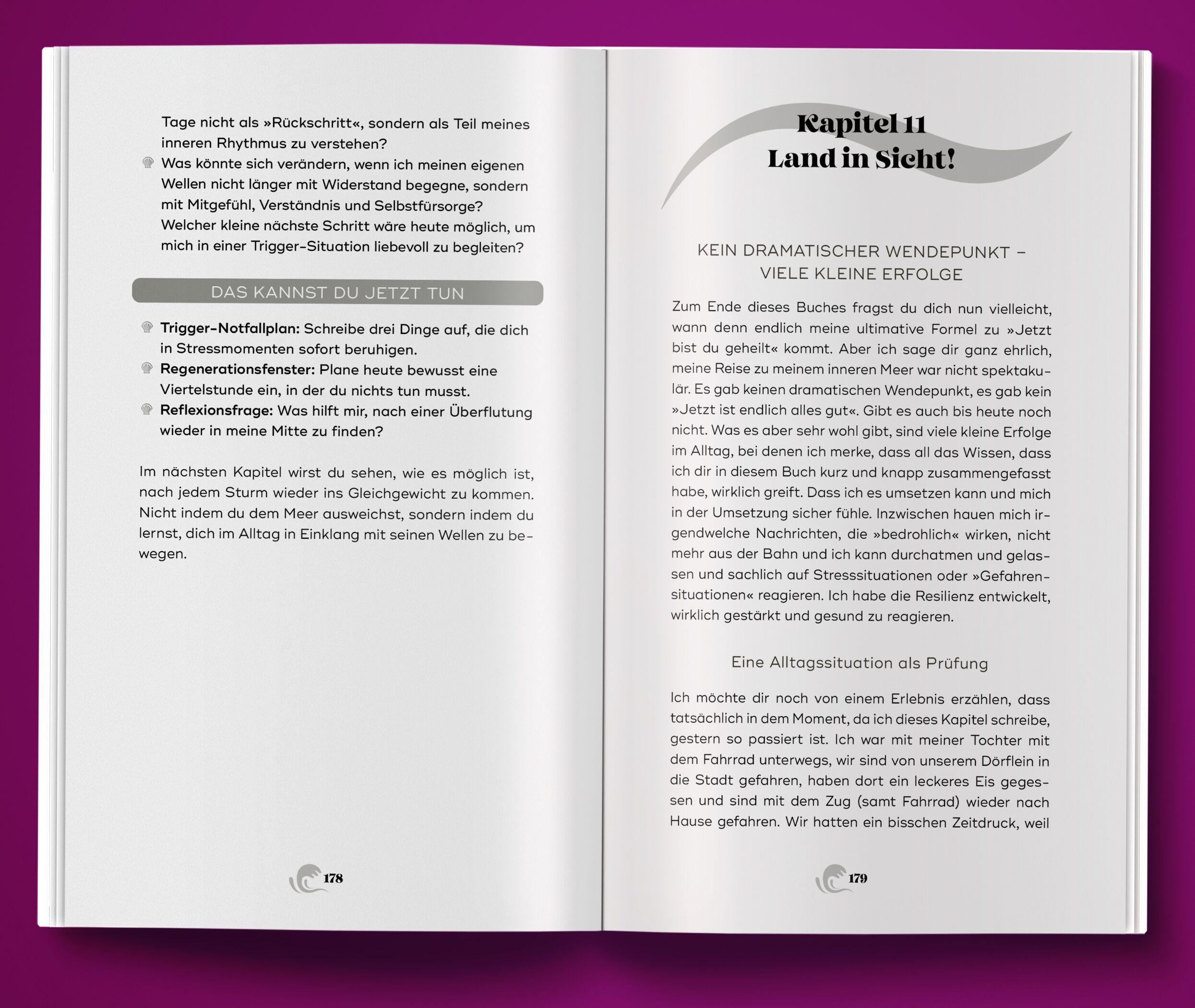 Beispielinhalt (Bild) Die Welle deiner Emotionen