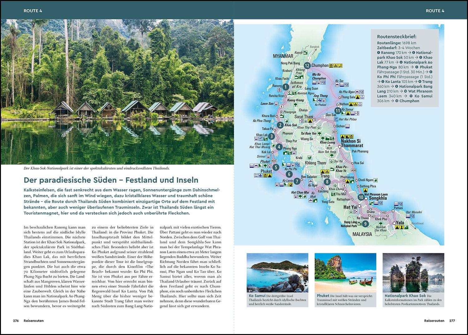 Beispielinhalt (Bild) KUNTH Unterwegs in Thailand