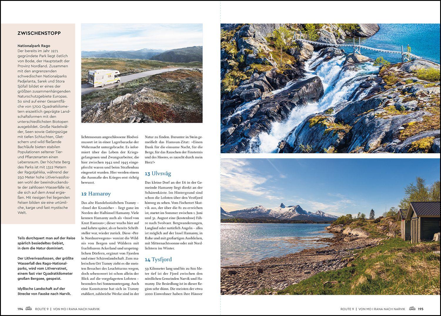 Beispielinhalt (Bild) KUNTH Mit dem Wohnmobil durch Norwegen