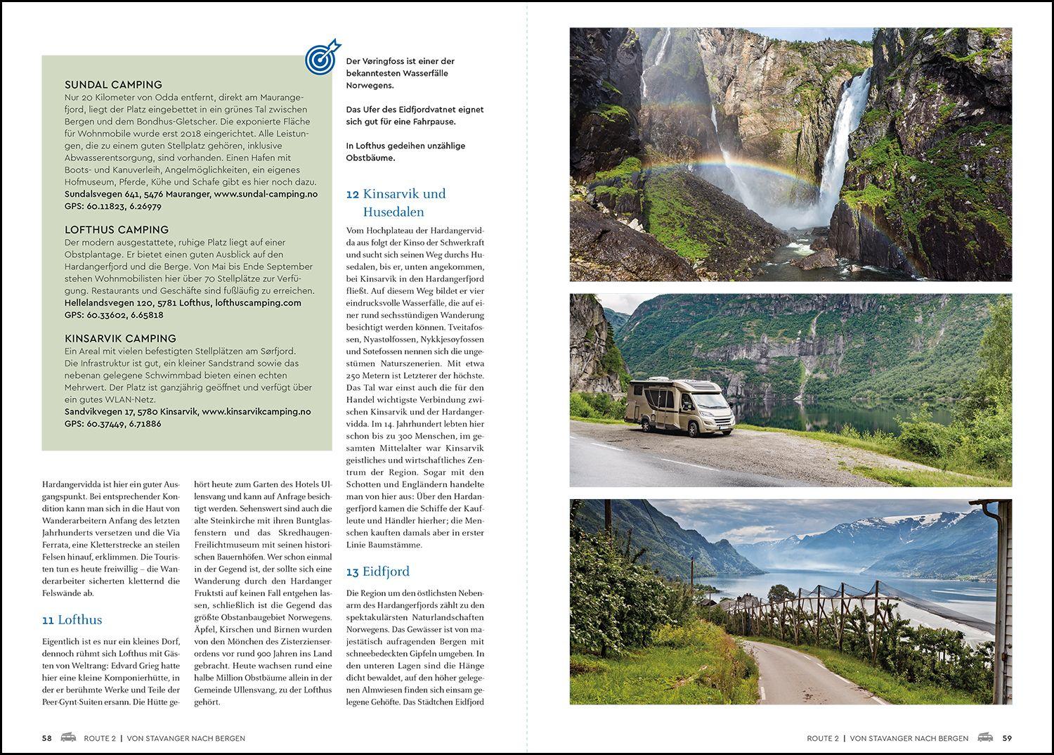 Beispielinhalt (Bild) KUNTH Mit dem Wohnmobil durch Norwegen