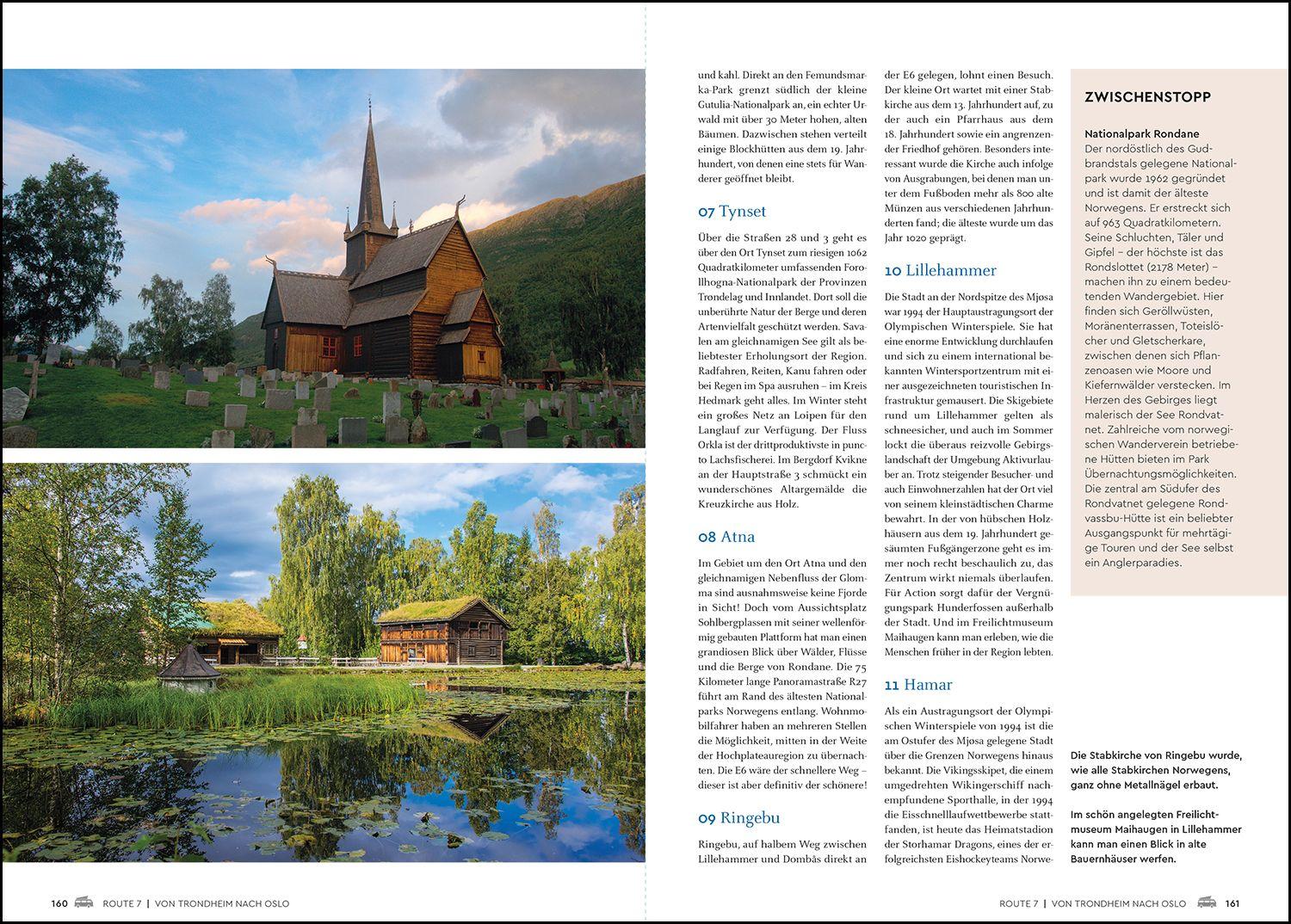 Beispielinhalt (Bild) KUNTH Mit dem Wohnmobil durch Norwegen