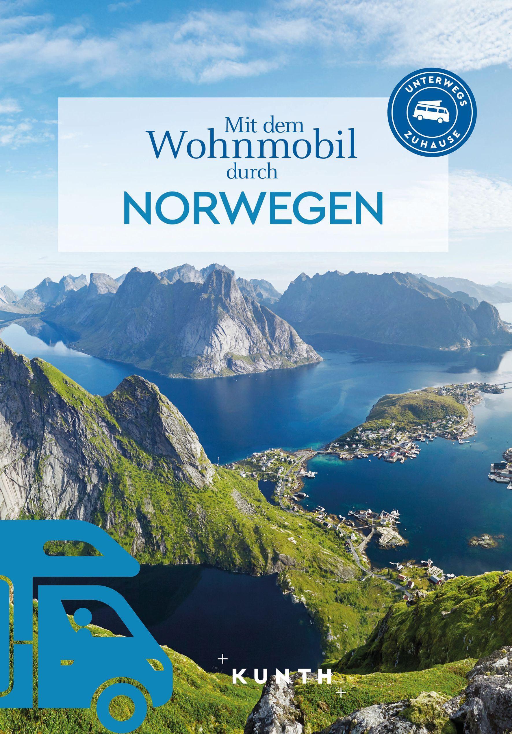 Vorderes Coverbild KUNTH Mit dem Wohnmobil durch Norwegen