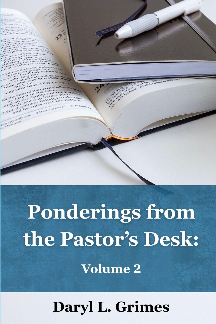 Vorderes Coverbild Ponderings from the Pastor's Desk