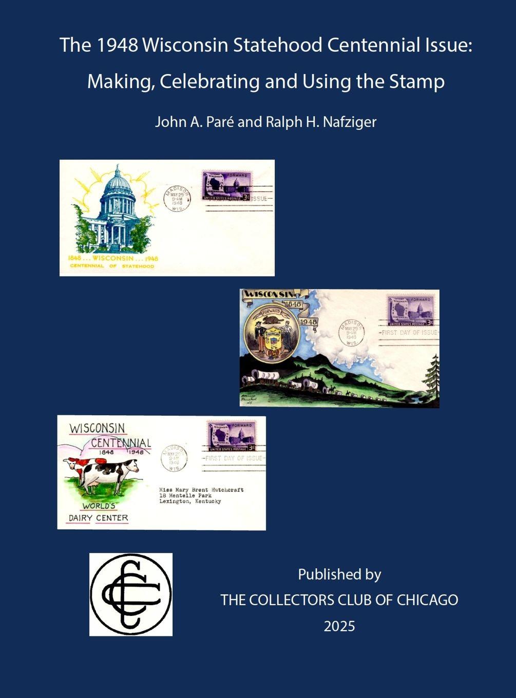 Vorderes Coverbild The 1948 Wisconsin Statehood Centennial Stamp