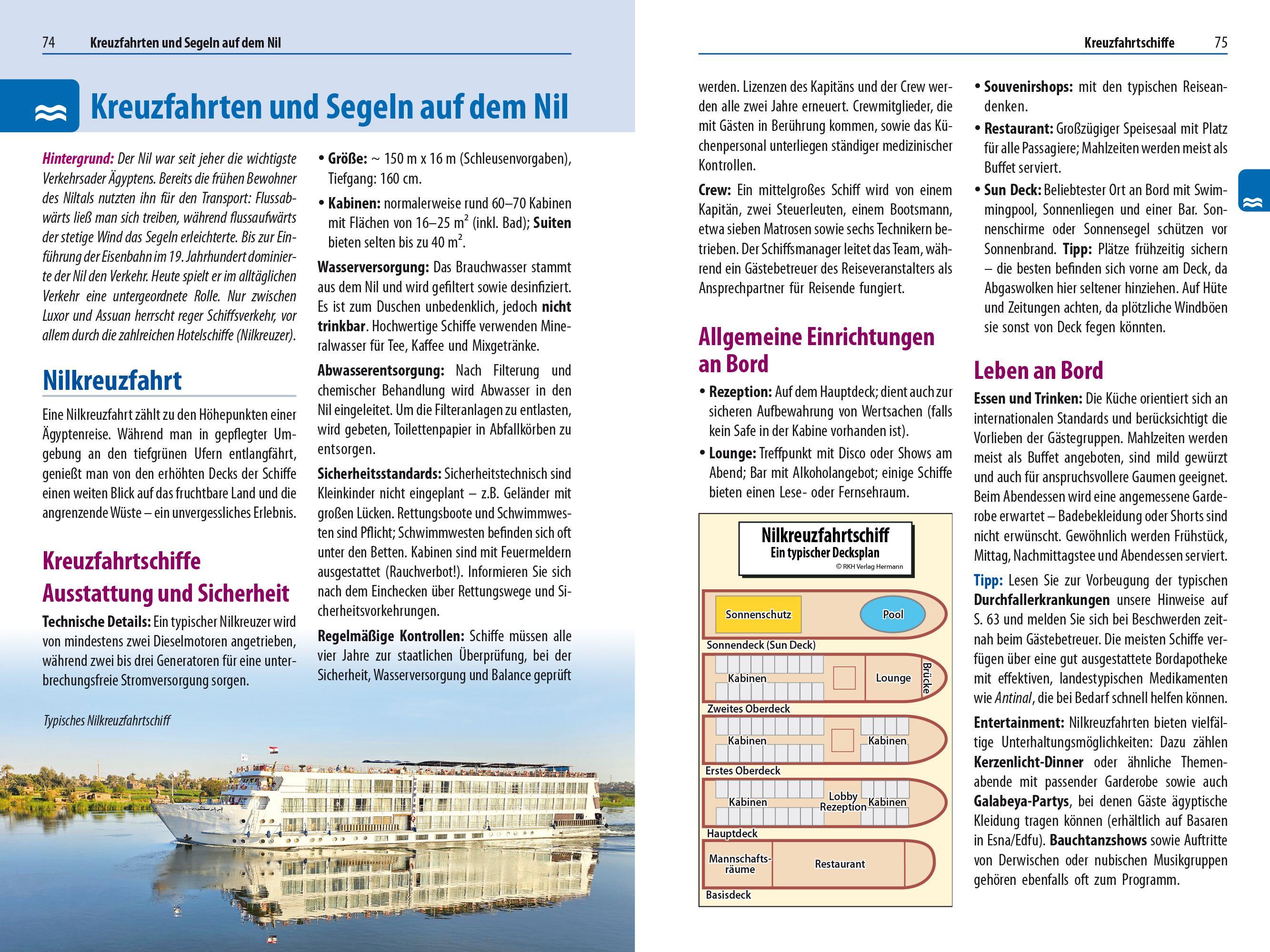 Beispielinhalt (Bild) Reise Know-How Reiseführer Ägypten