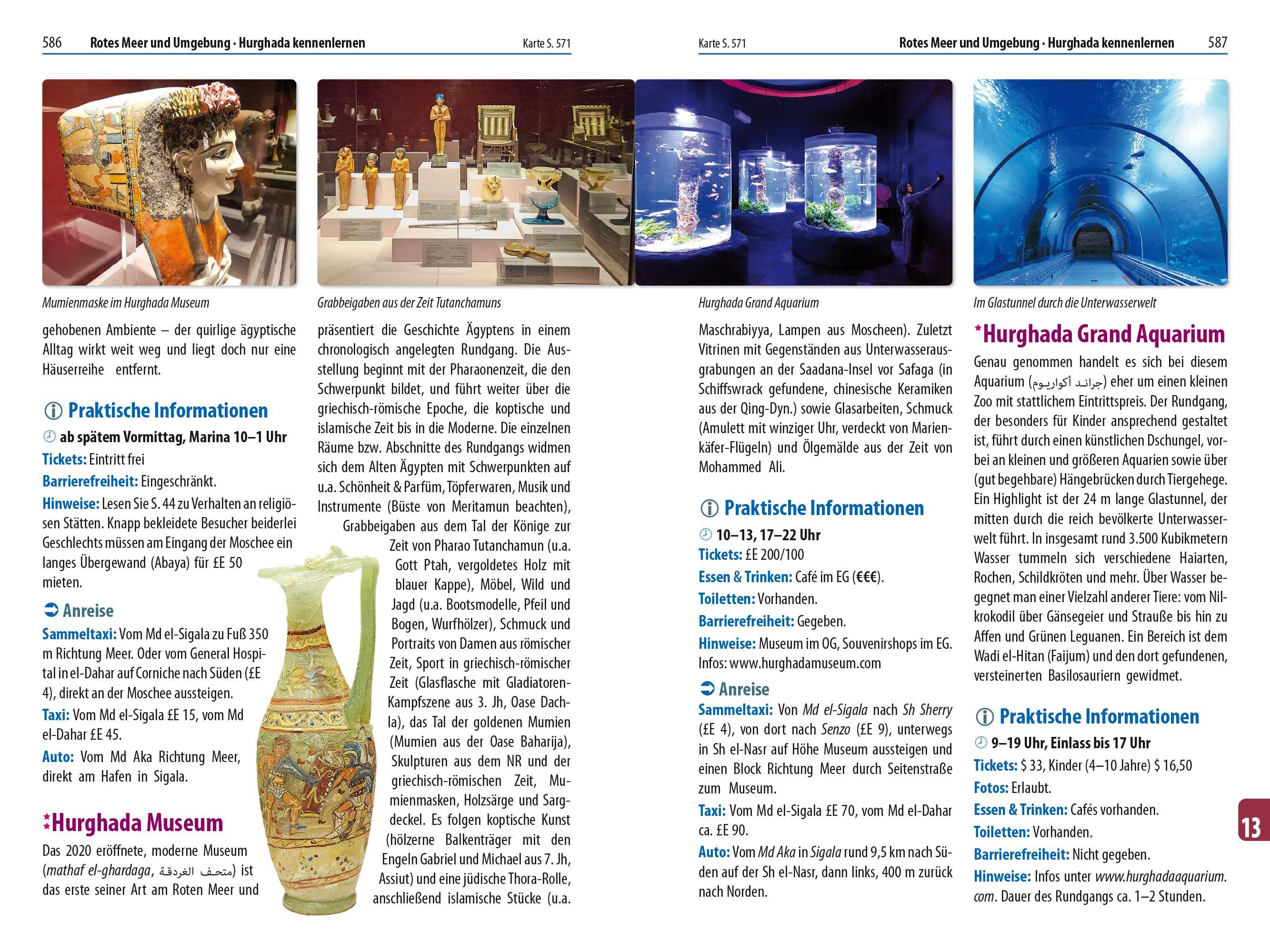 Beispielinhalt (Bild) Reise Know-How Reiseführer Ägypten