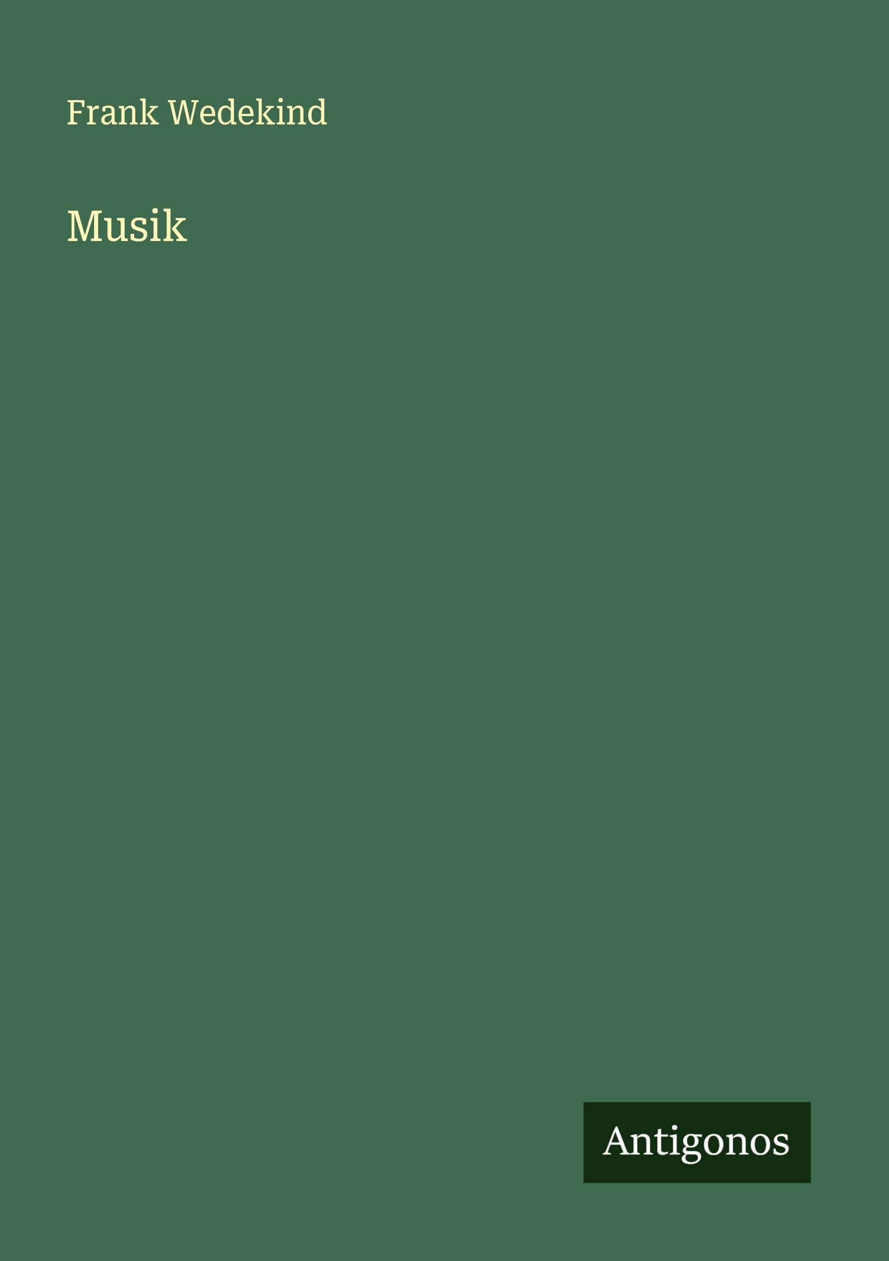 Vorderes Coverbild Musik