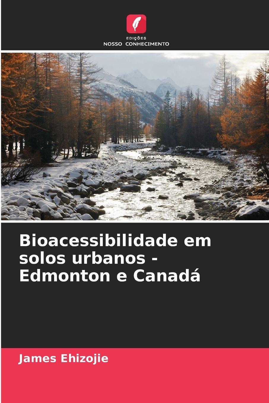 Vorderes Coverbild Bioacessibilidade em solos urbanos - Edmonton e Canadá