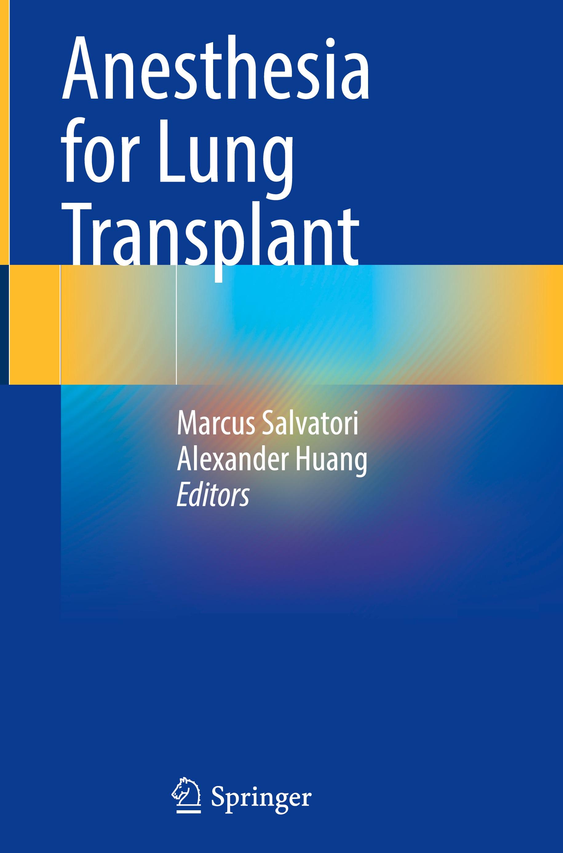 Vorderes Coverbild Anesthesia for Lung Transplant
