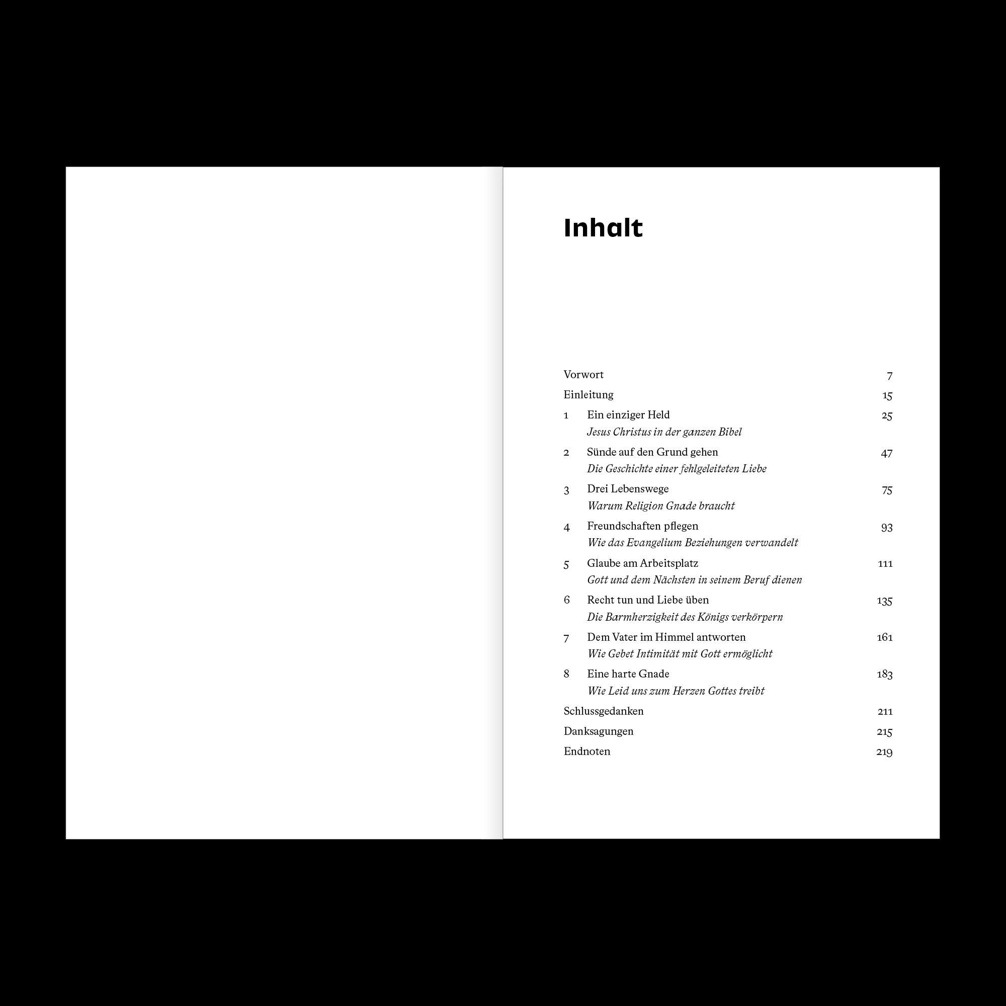 Beispielinhalt (Bild) Timothy Keller über das Leben als Christ