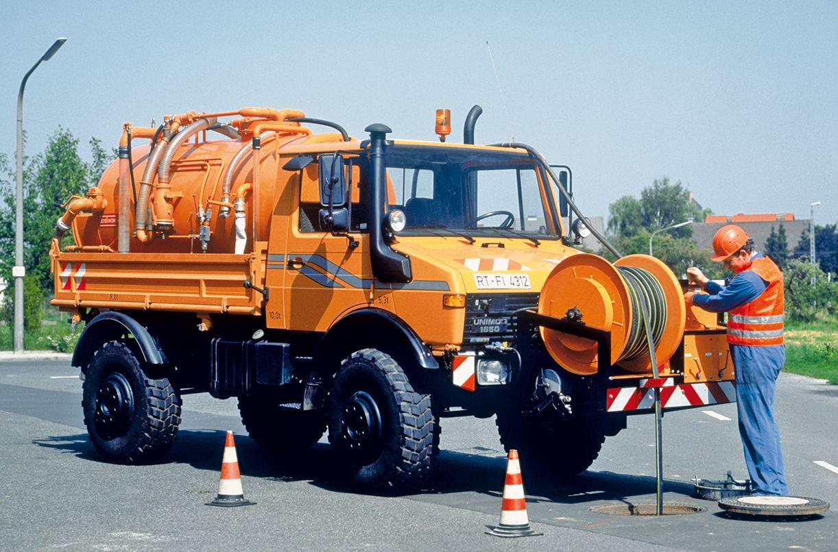 Beispielinhalt (Bild) Kommunalfahrzeuge Mercedes-Benz