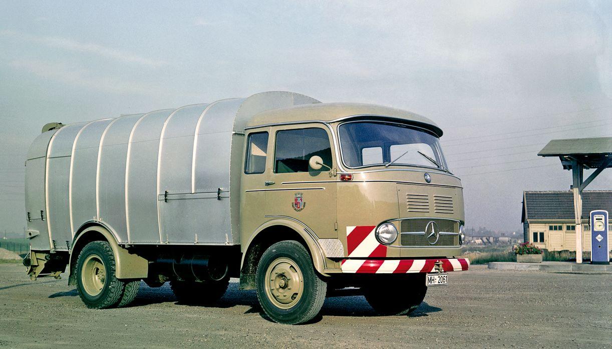 Beispielinhalt (Bild) Kommunalfahrzeuge Mercedes-Benz