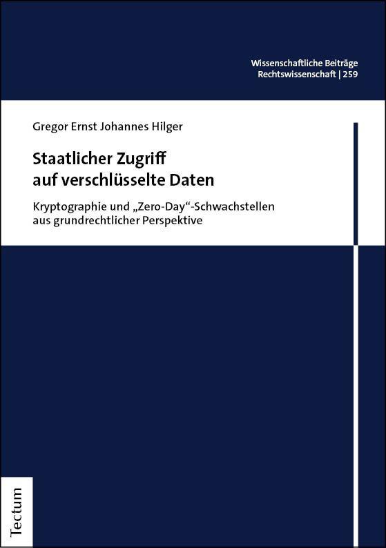 Vorderes Coverbild Staatlicher Zugriff auf verschlüsselte Daten