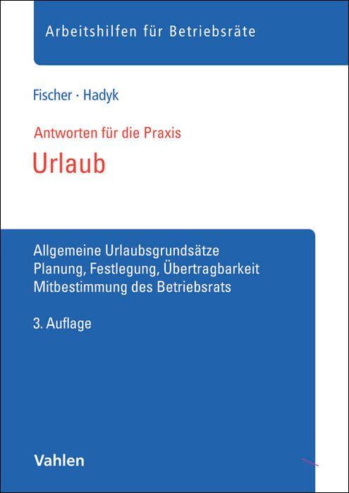 Vorderes Coverbild Urlaub