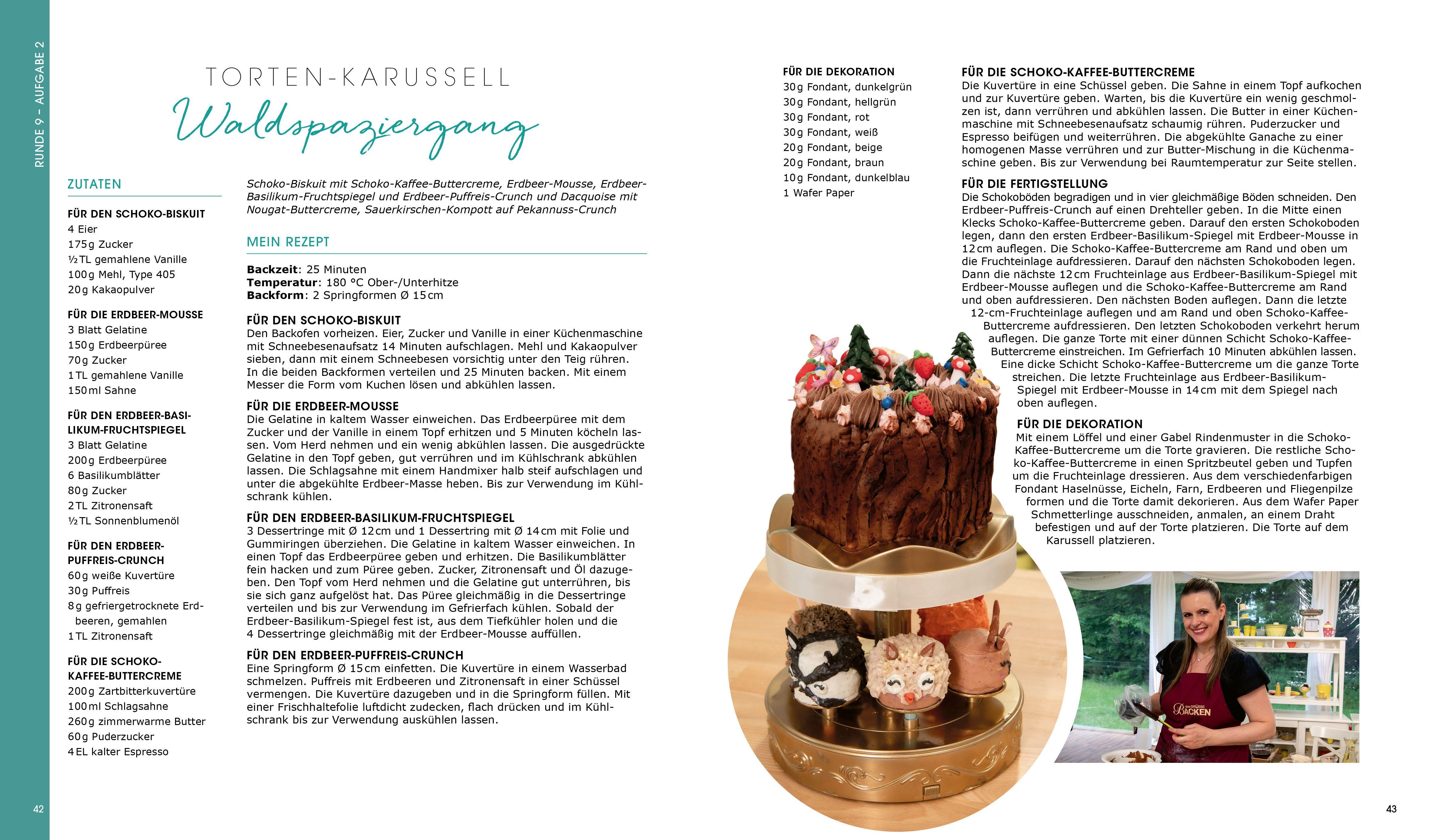 Beispielinhalt (Bild) Das große Backen - Das Siegerbuch 2025/2026