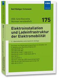 Vorderes Coverbild Elektroinstallation und Ladeinfrastruktur der Elektromobilität