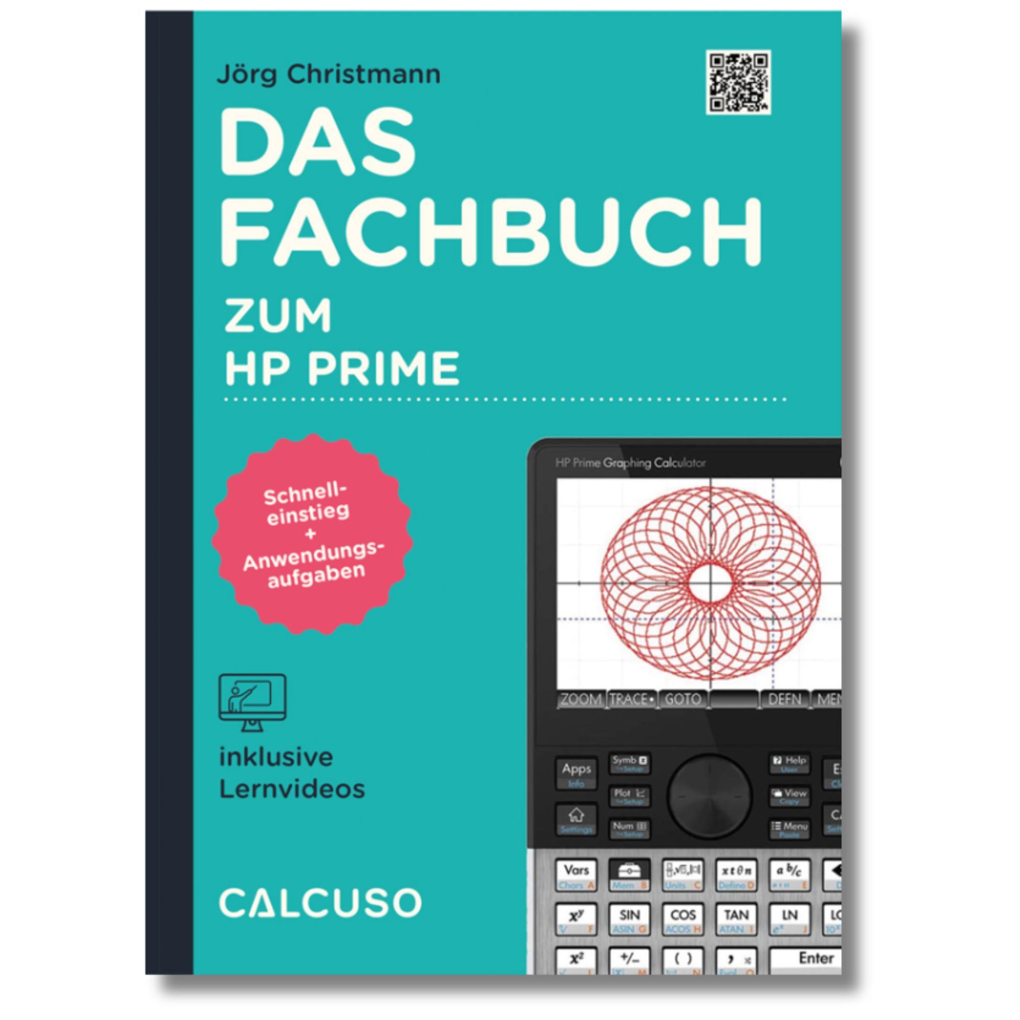 Vorderes Coverbild Das Fachbuch zum HP Prime
