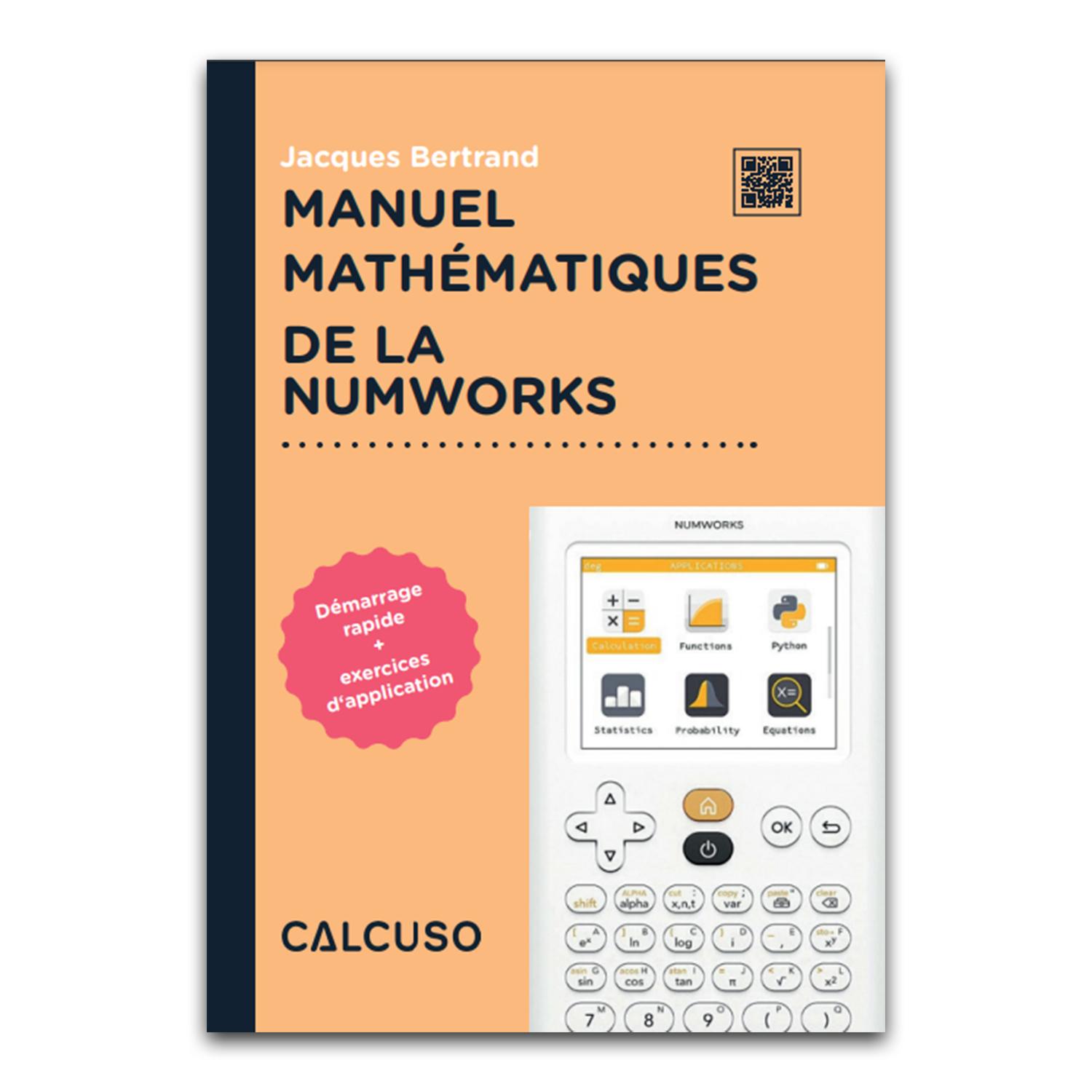 Vorderes Coverbild Manuel mathématiques de la NumWorks