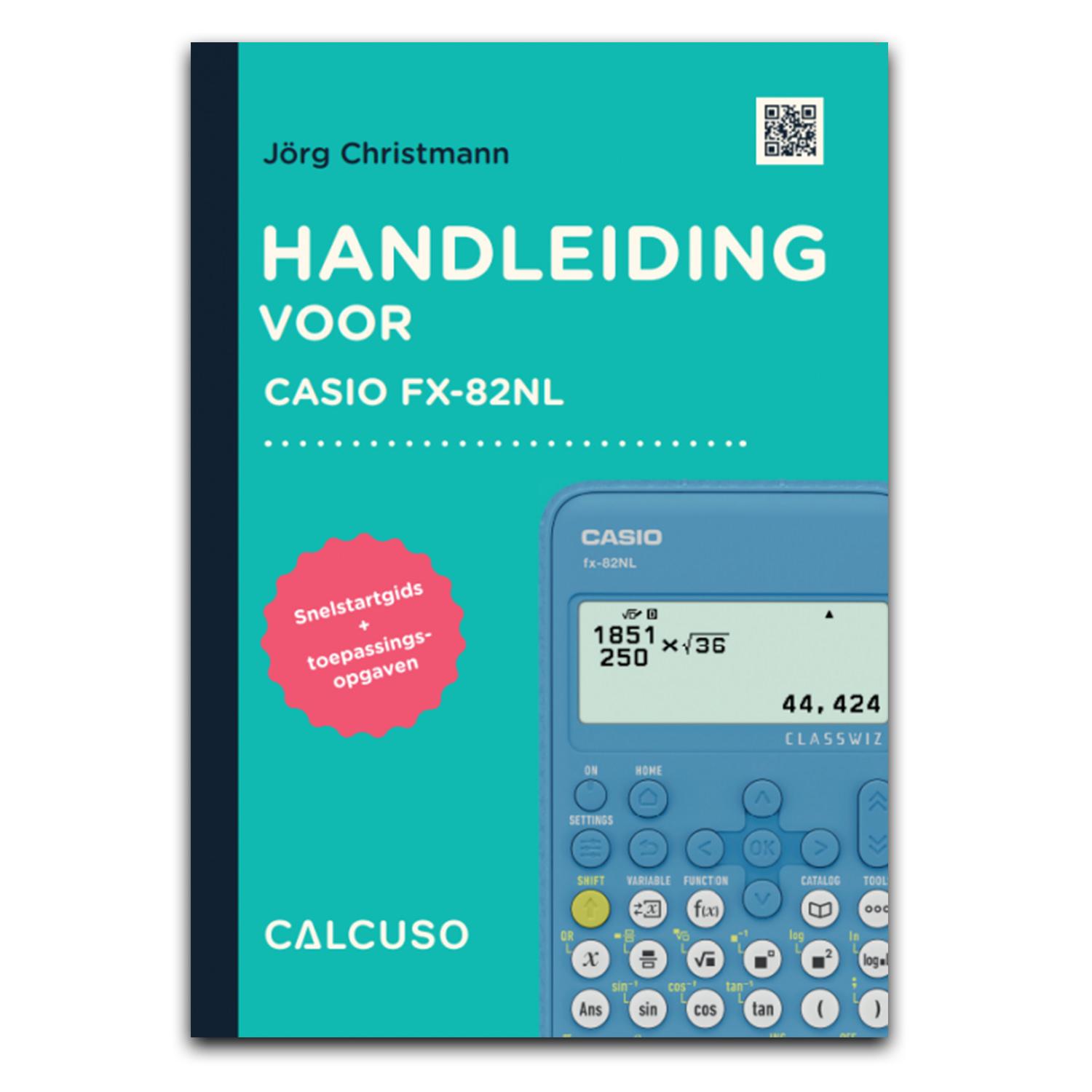 Vorderes Coverbild HANDLEIDING VOOR CASIO FX-82NL