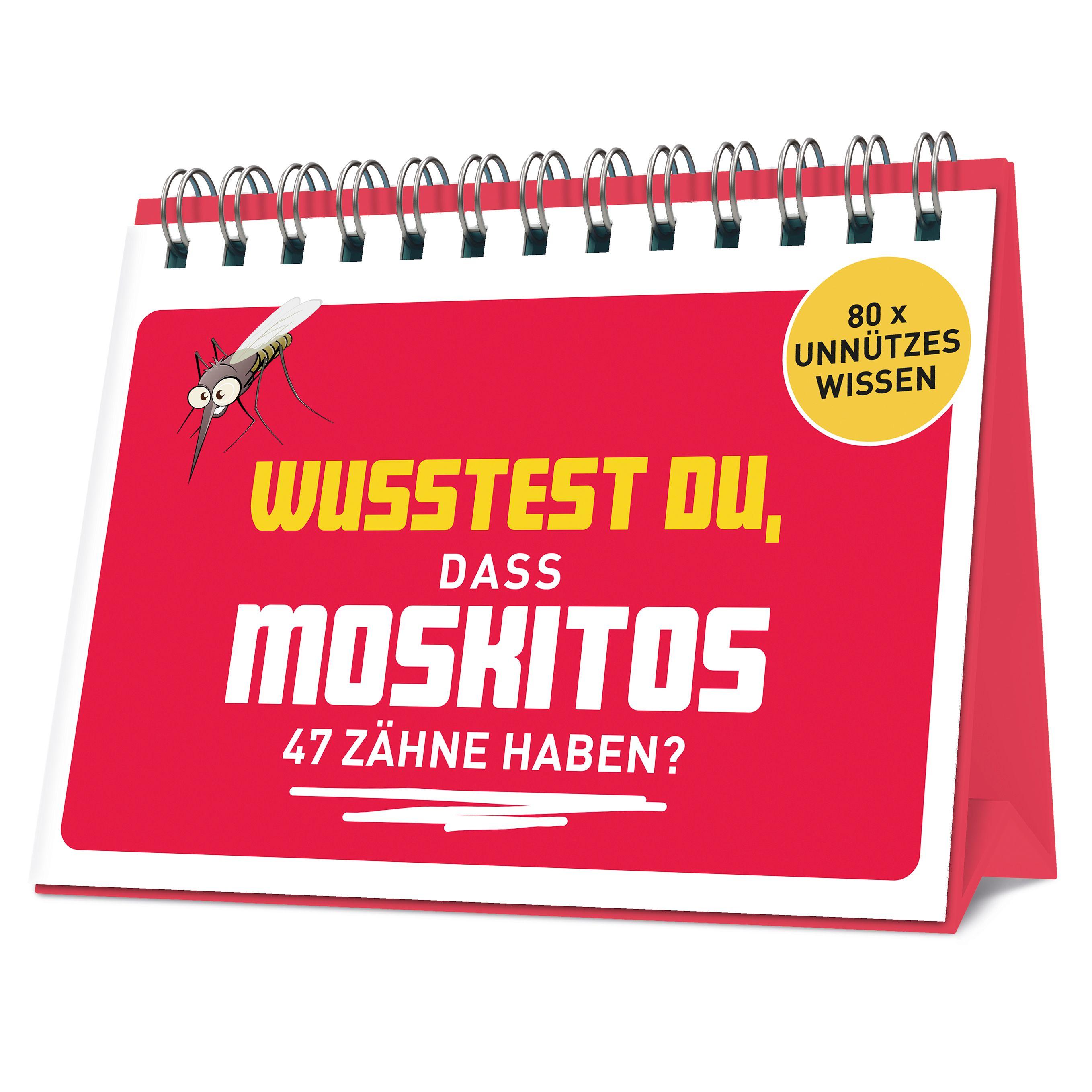Vorderes Coverbild Wusstest du, dass Moskitos 47 Zähne haben?